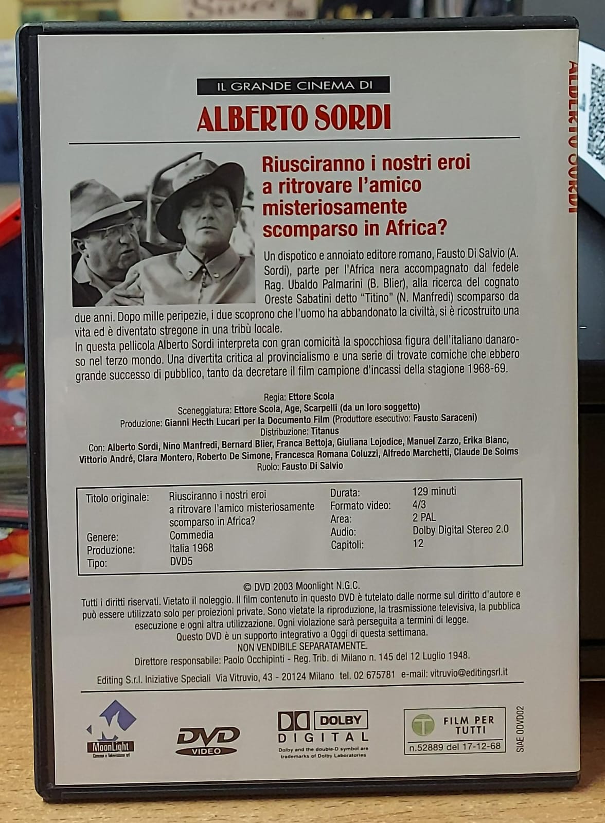 RIUSCIRANNO I NOSTRI EROI A RITROVARE L'AMICO MISTERIOSAMENTE SCOMPARSO IN AFRICA?