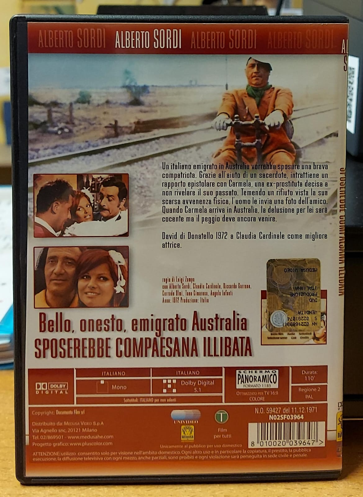 BELLO,ONESTO,EMIGRATO AUSTRALIA SPOSEREBBE COMPAESANA ILLIBATA