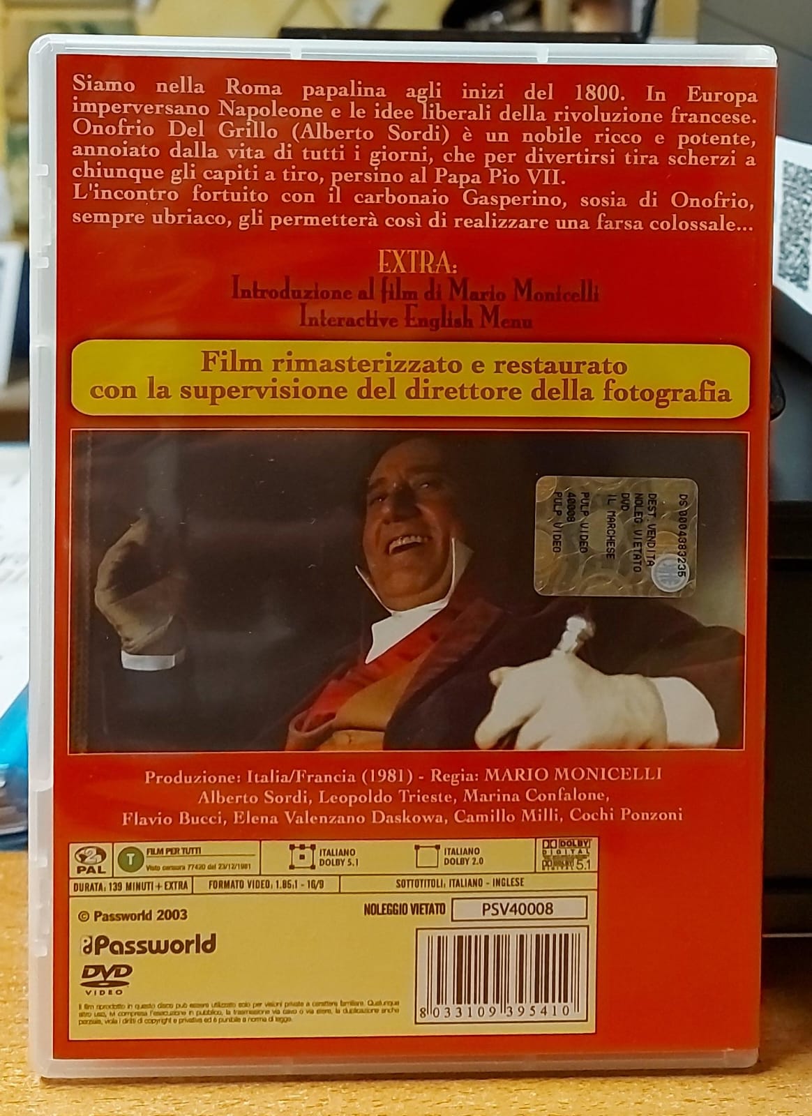 IL MARCHESE DEL GRILLO - EDIZIONE RESTAURATA