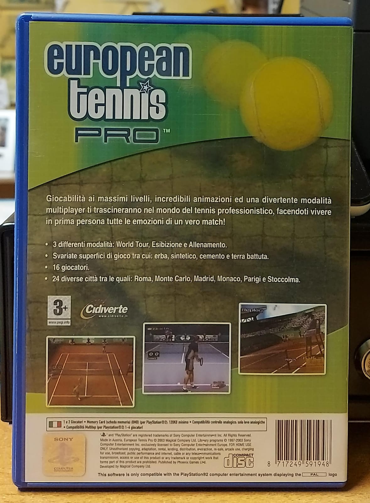 EUROPEAN TENNIS PRO
