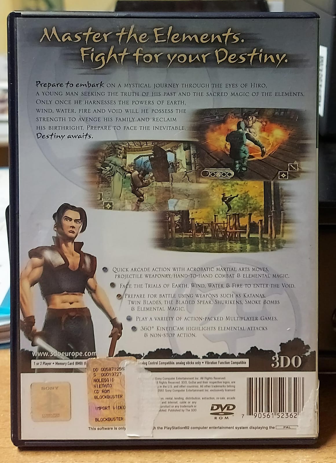 GODAI ELEMENTAL FORCE - LINGUA INGLESE