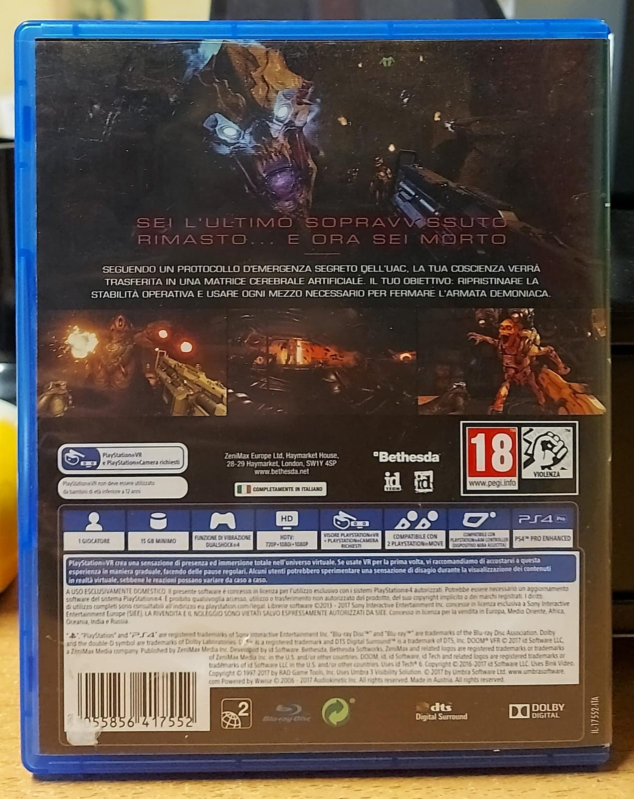 DOOM VFR - RICHIEDE PLAYSTATION VR