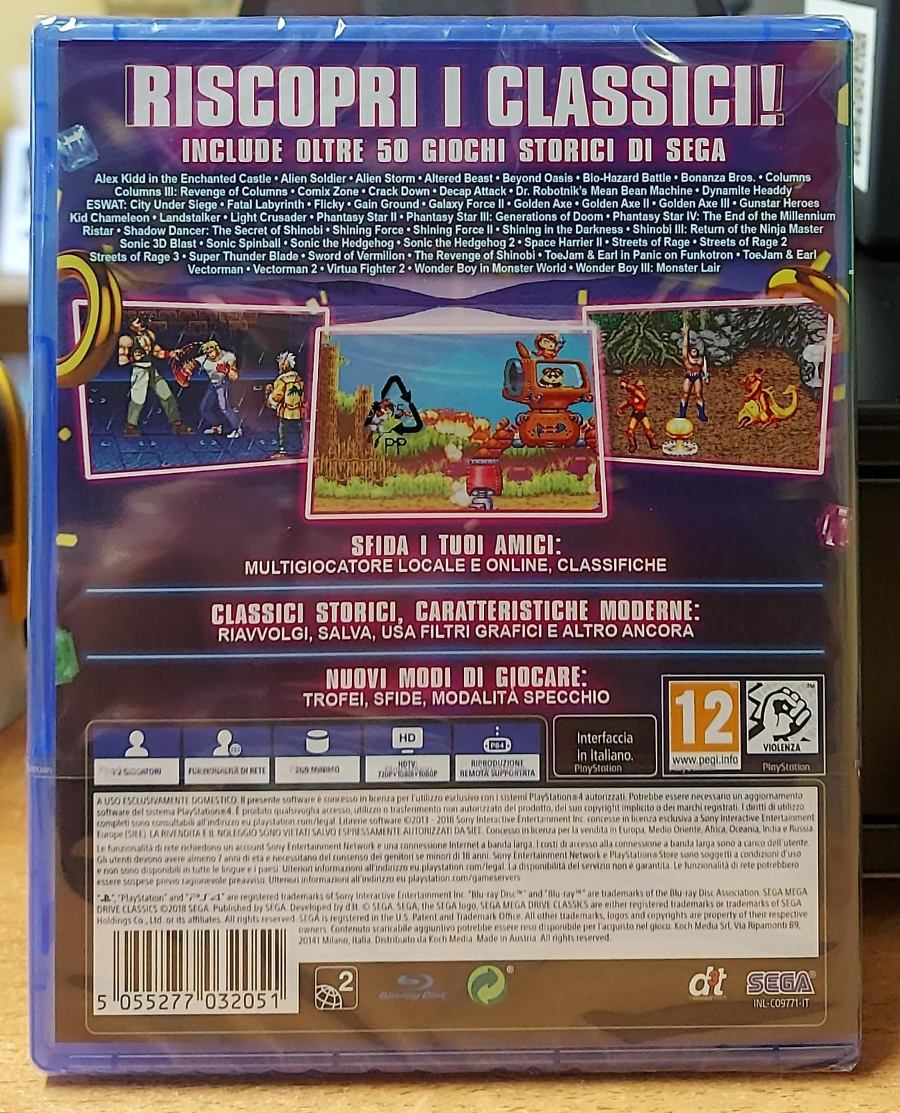 SEGA MEGA DRIVE CLASSICS - NUOVO MAI APERTO