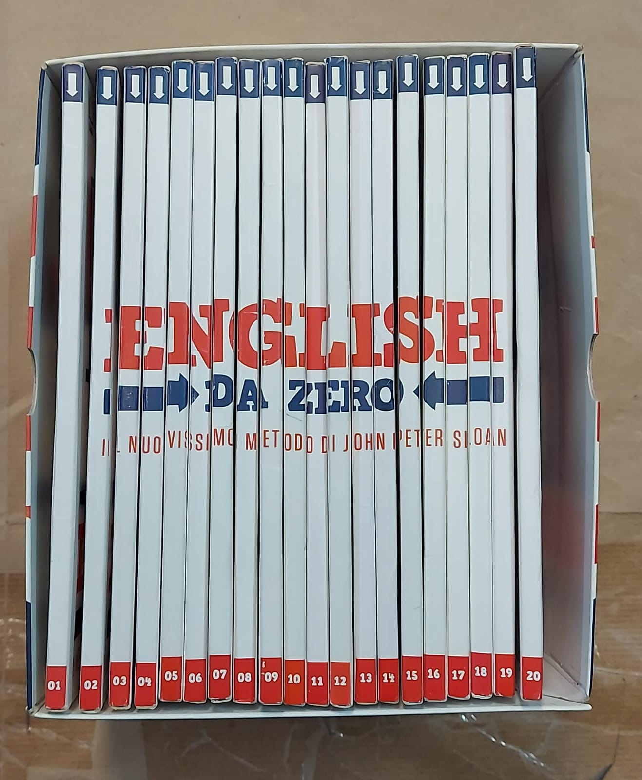 ENGLISH DA ZERO CORSO DI INGLESE COMPLETO 20 DVD
