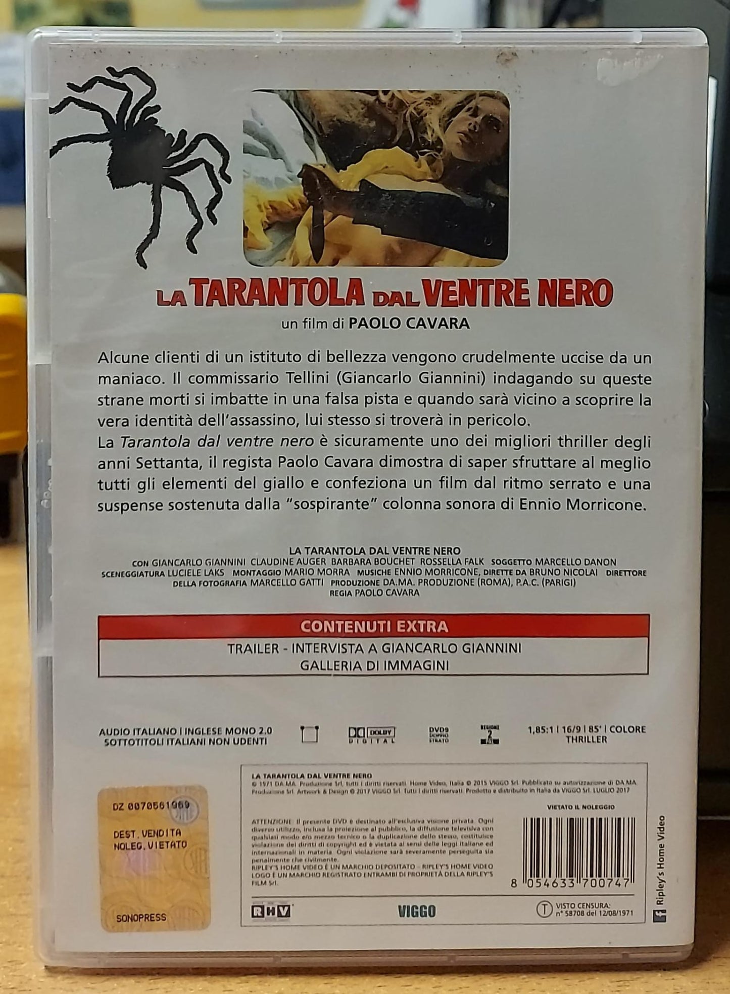 LA TARANTOLA DAL VENTRE NERO
