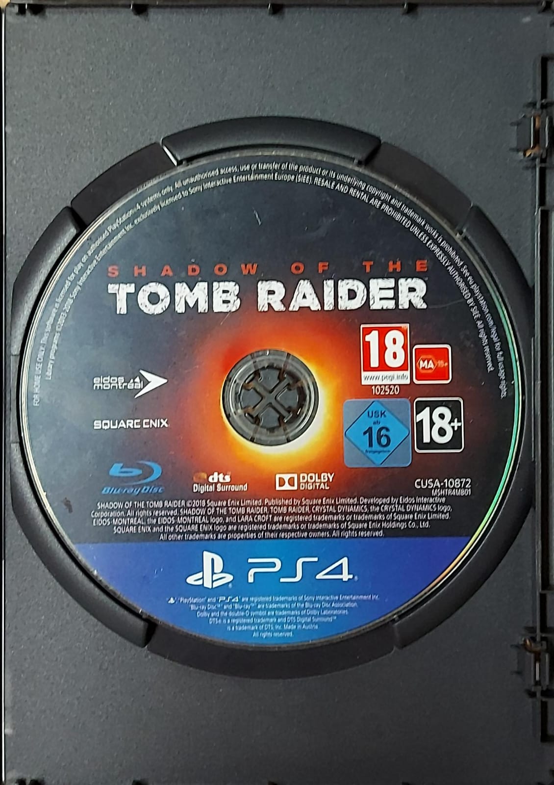 SHADOW OF THE TOMB RAIDER - SOLO DISCO