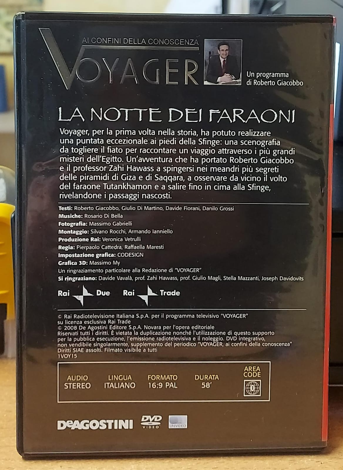 VOYAGER VOL.15 LA NOTTE DEI FARAONI