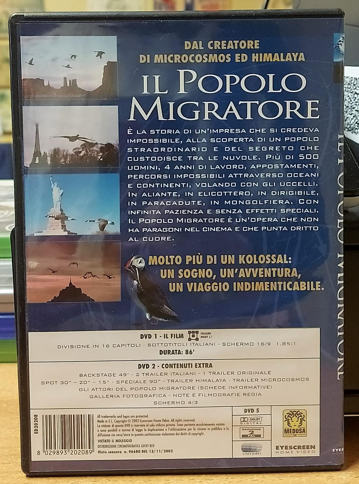 IL POPOLO MIGRATORE EDIZIONE SPECIALE 2 DVD