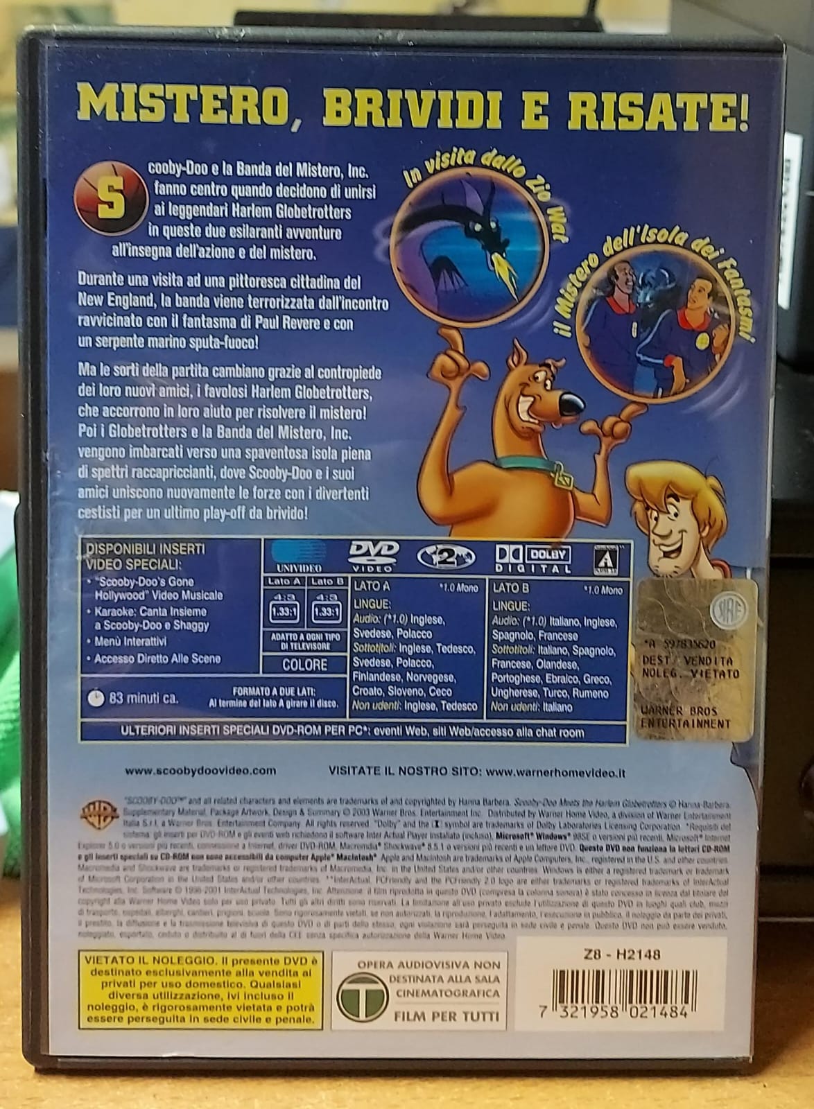 SCOOBY-DOO! E GLI HARLEM GLOBETROTTERS