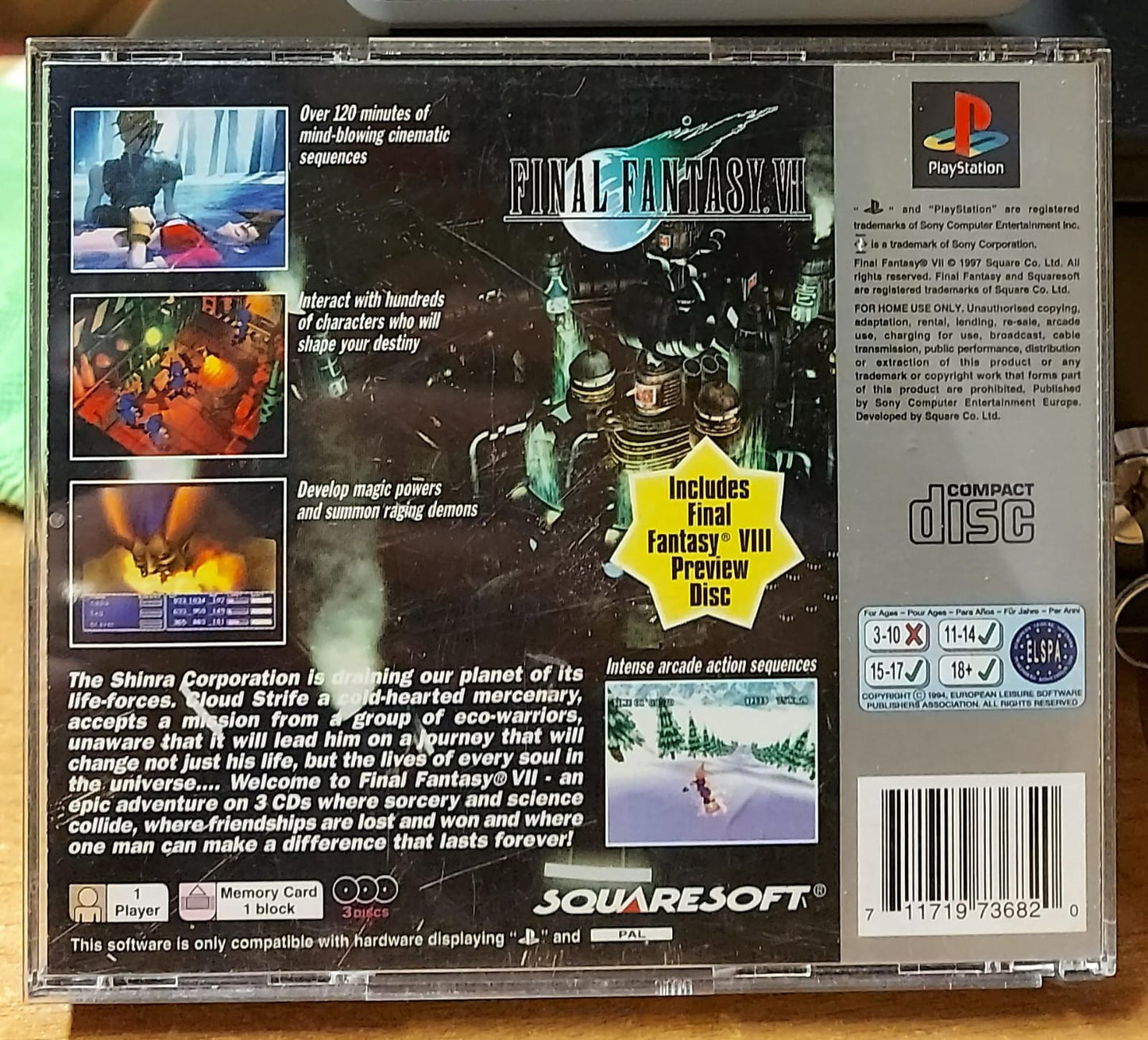 FINAL FANTASY VII - PLATINUM