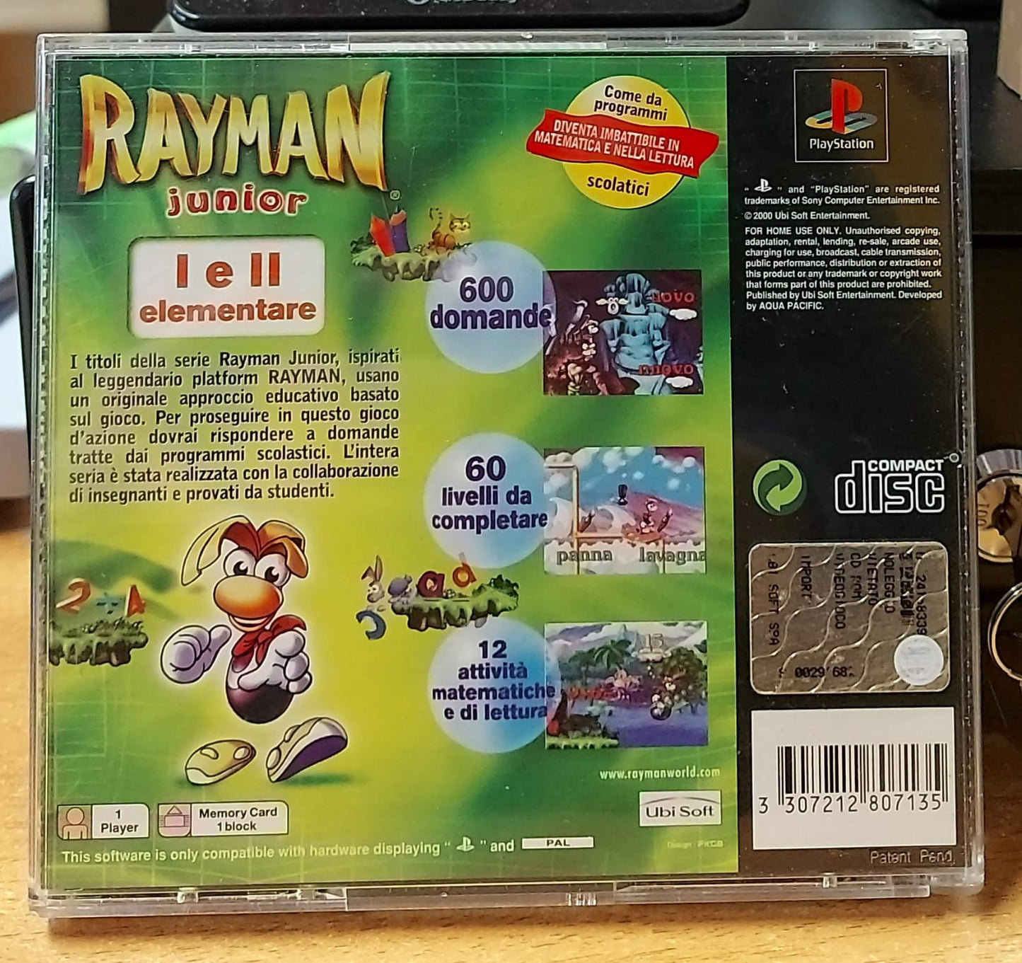 RAYMAN JUNIOR I E II ELEMANTARE