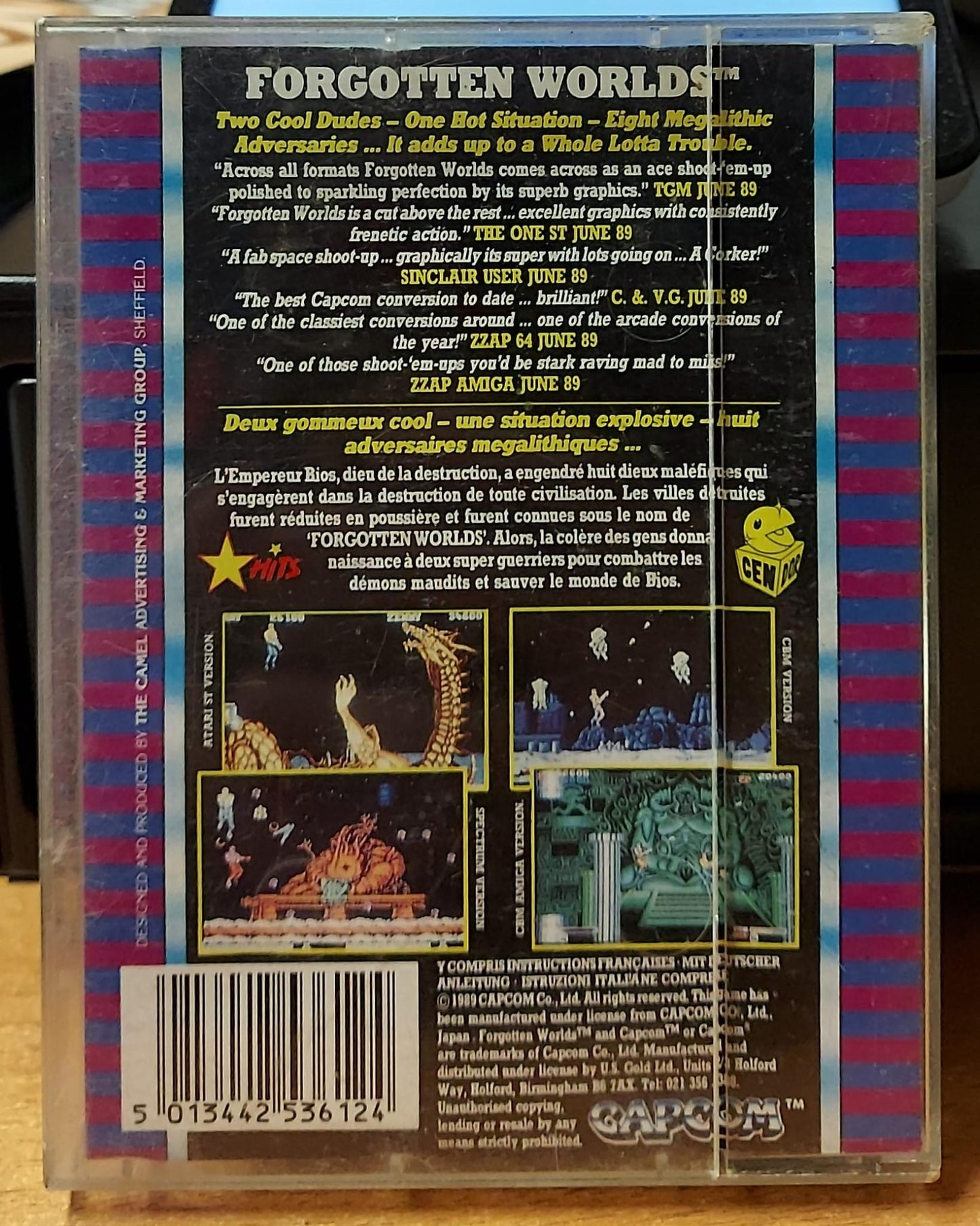 Forgotten Worlds C64 Commodore 64 Originale Usato | Capcom Arcade