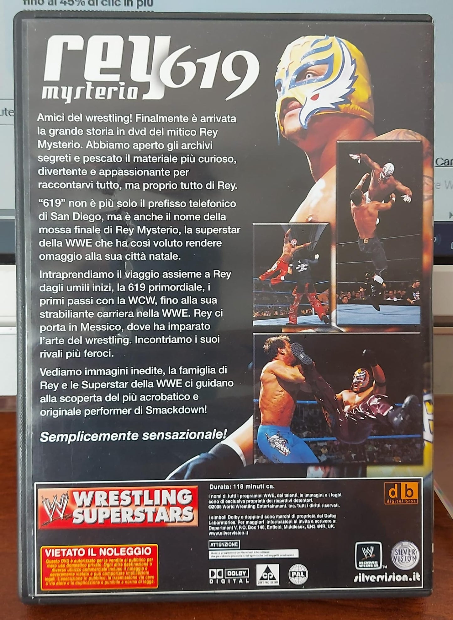 REY MYSTERIO 619 DVD - Wrestling WWE