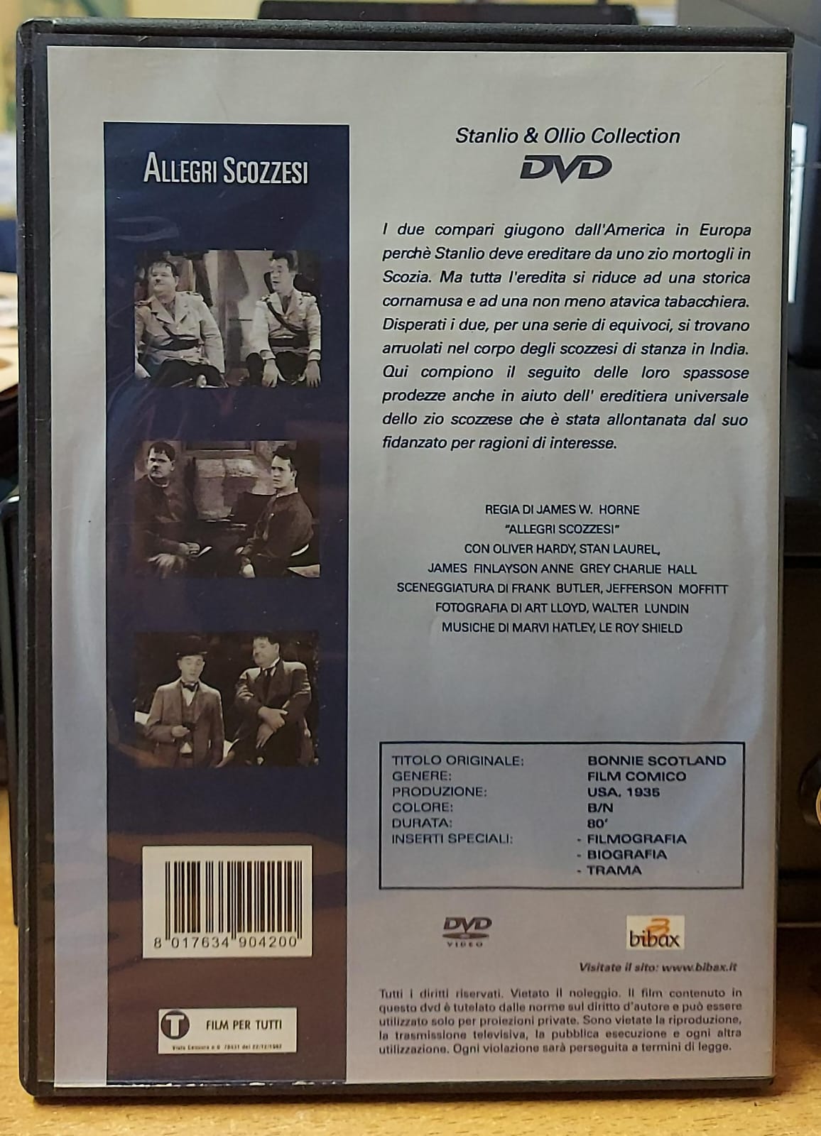 STANLIO & OLLIO COLLECTION VOL.3 ALLEGRI SCOZZESI