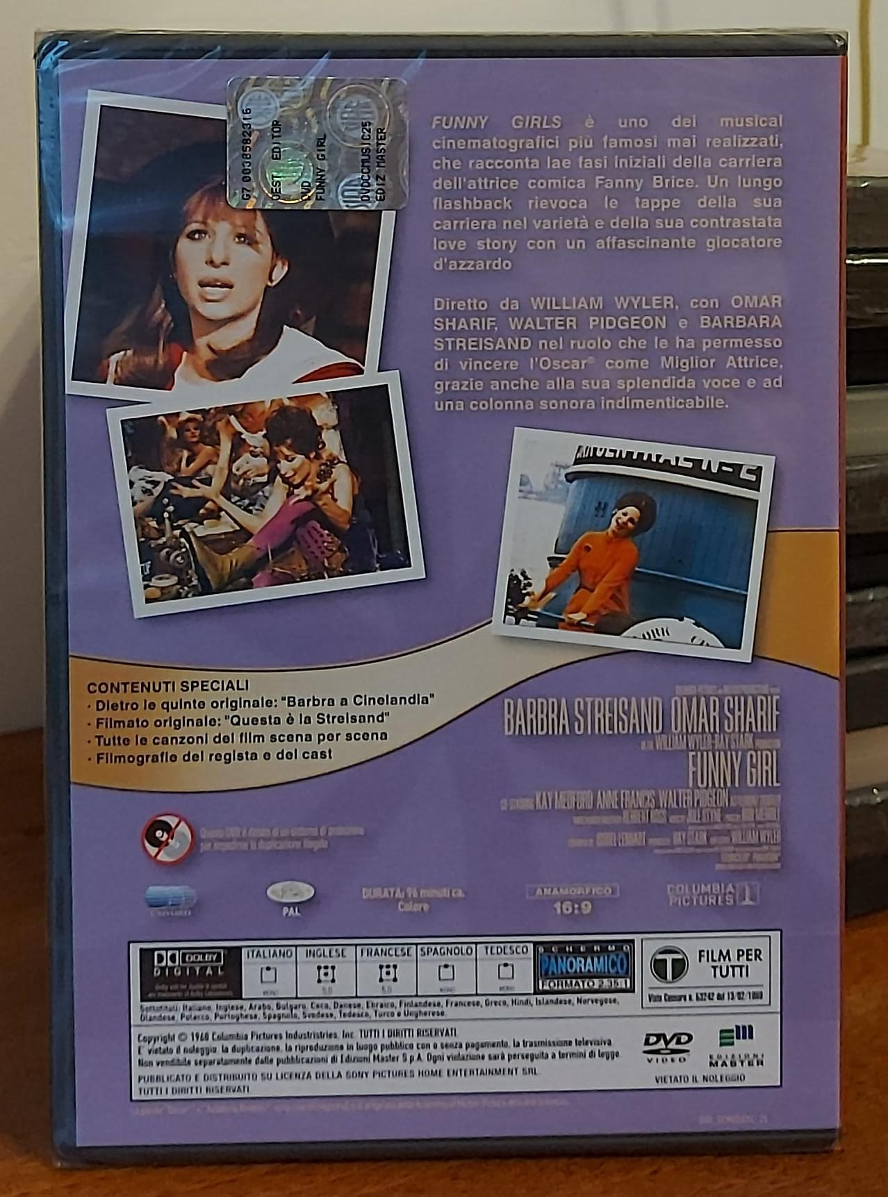 Funny Girl - Barbra Streisand Musical DVD Nuovo Sigillato