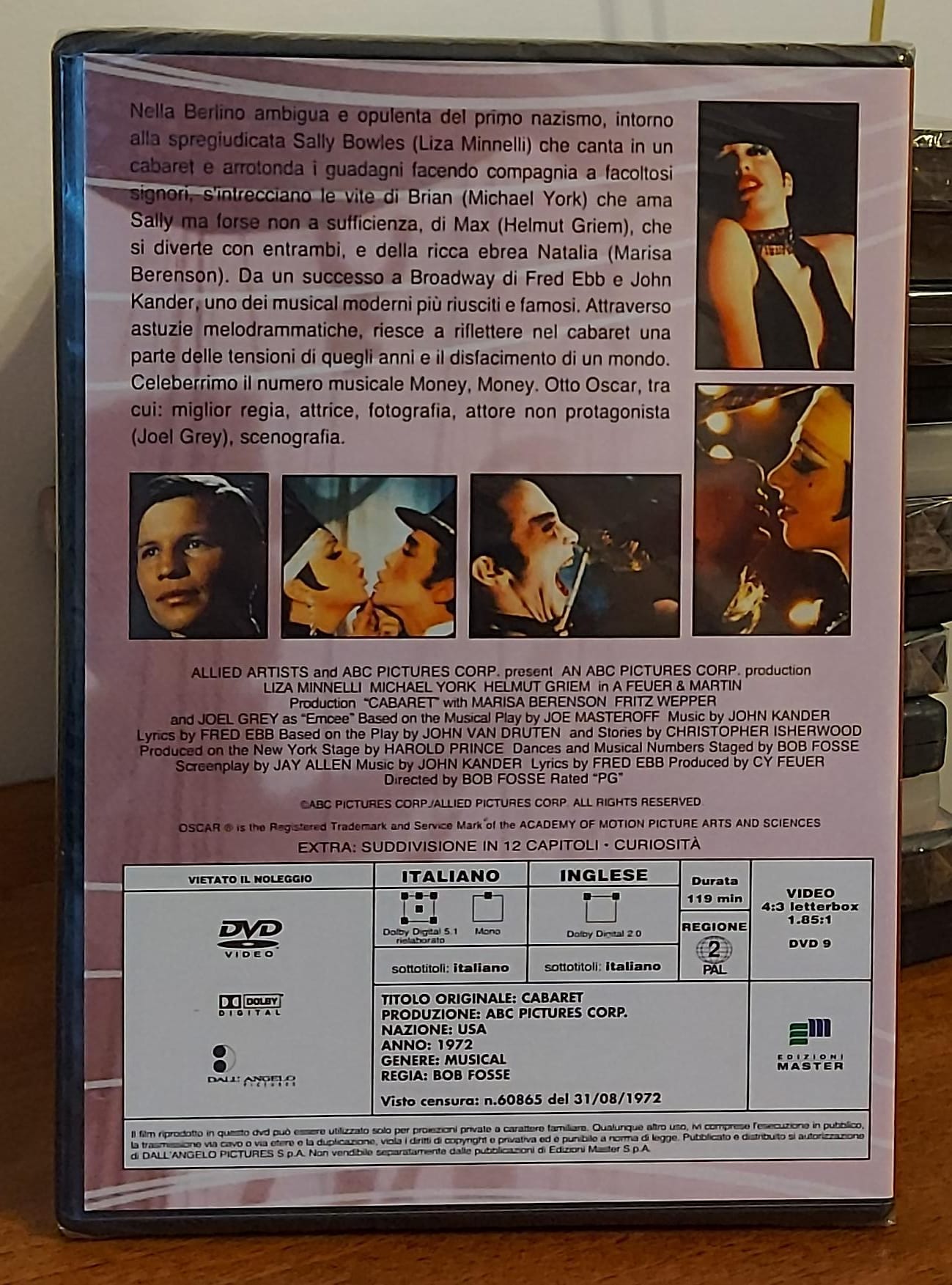 Cabaret - Liza Minnelli Musical DVD Nuovo Sigillato