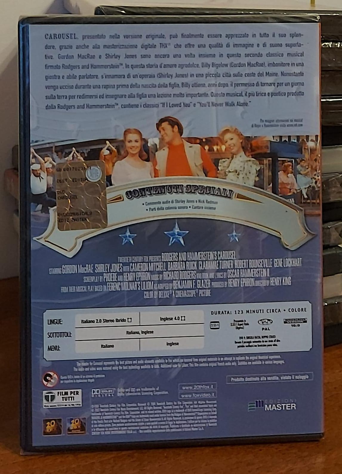 Carousel - Musical Rodgers & Hammerstein DVD Nuovo Sigillato