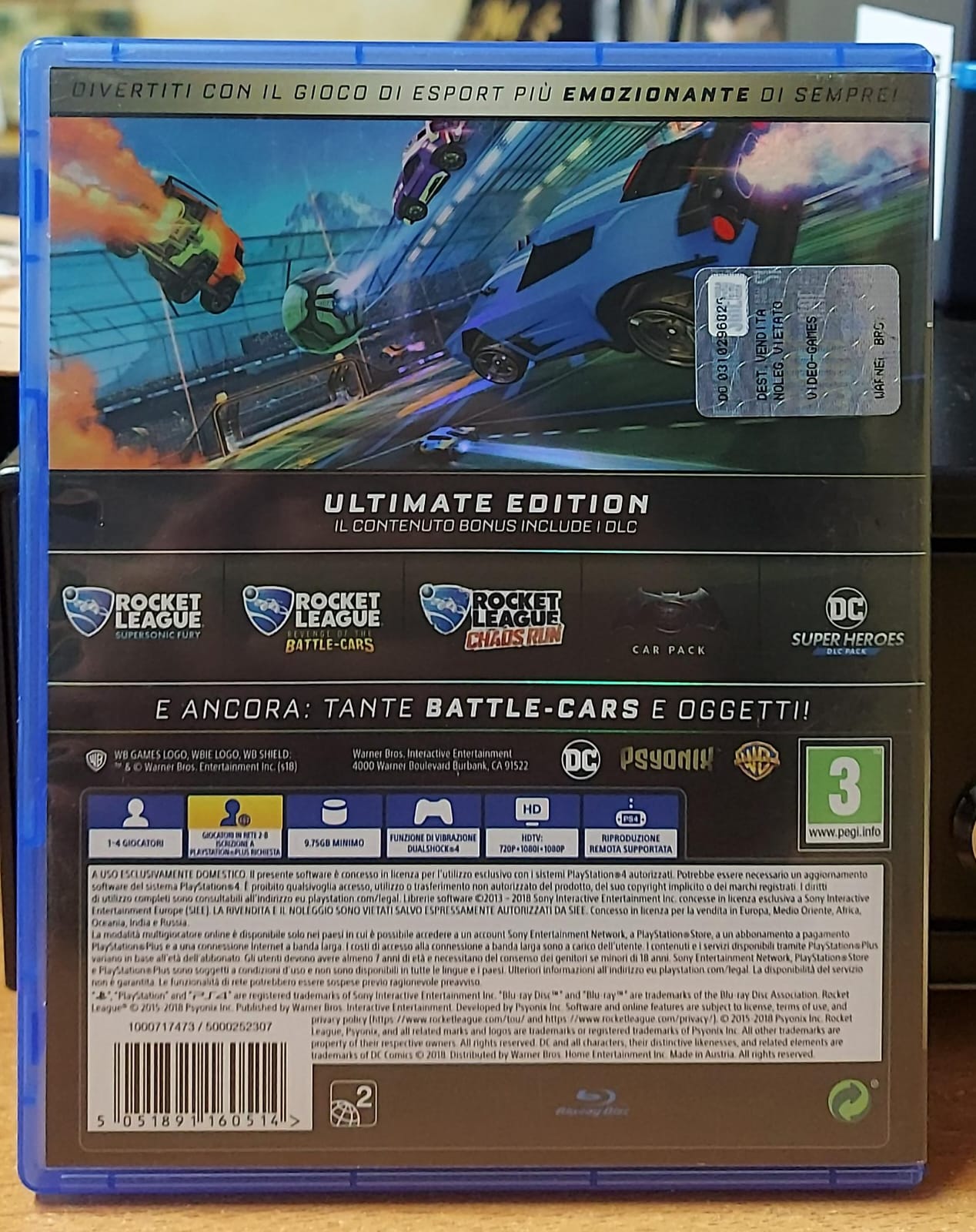 Rocket League Ultimate Edition - PS4 Gioco Sportivo Arcade