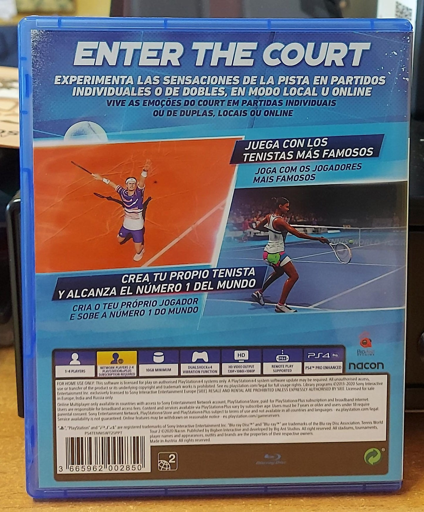 Tennis World Tour 2 PS4 | Gioco Usato Simulazione Tennis Sportivo