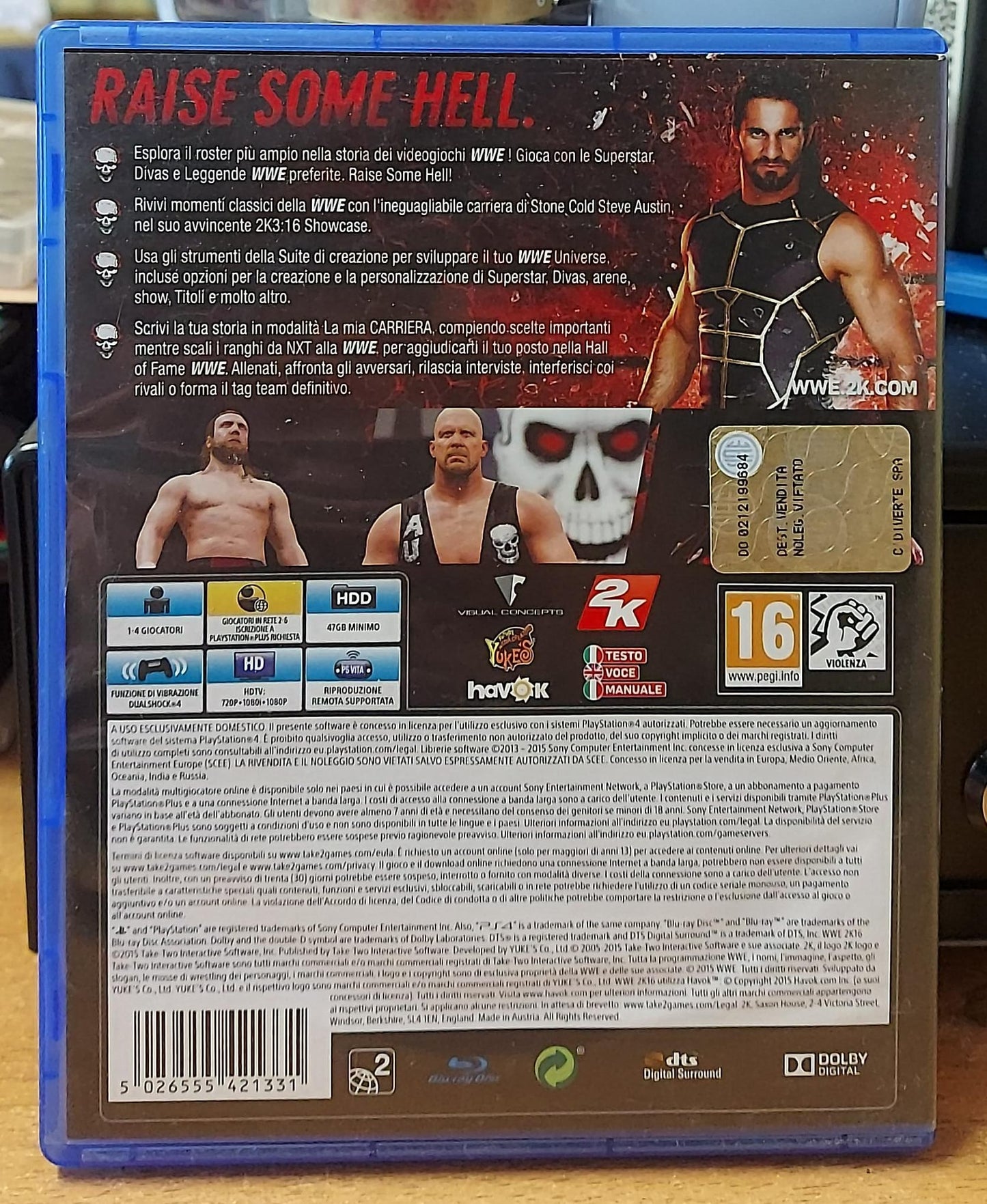 WWE 2K16