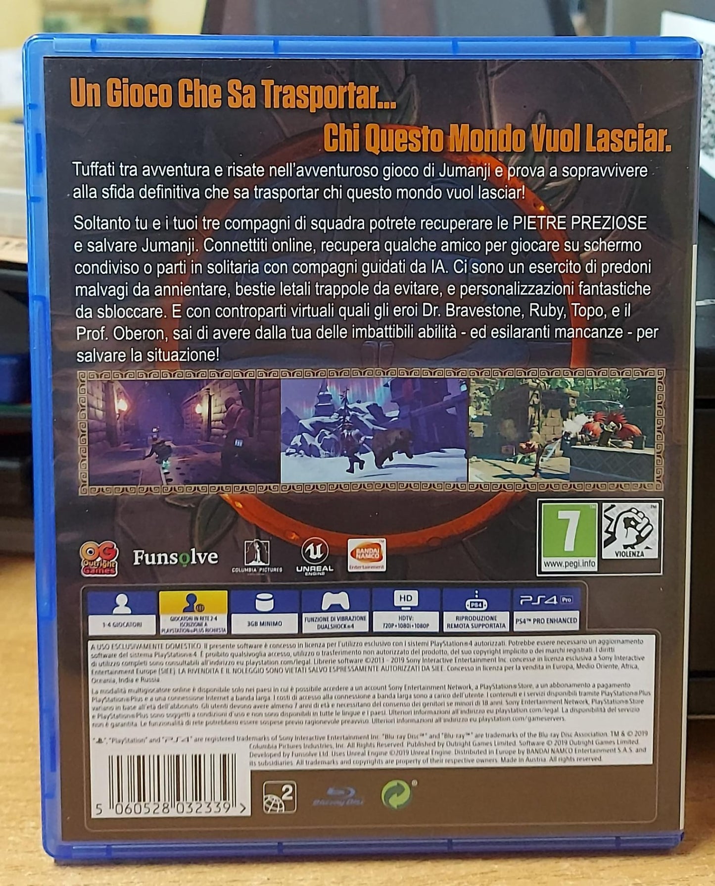 JUMANJI IL VIDEOGIOCO