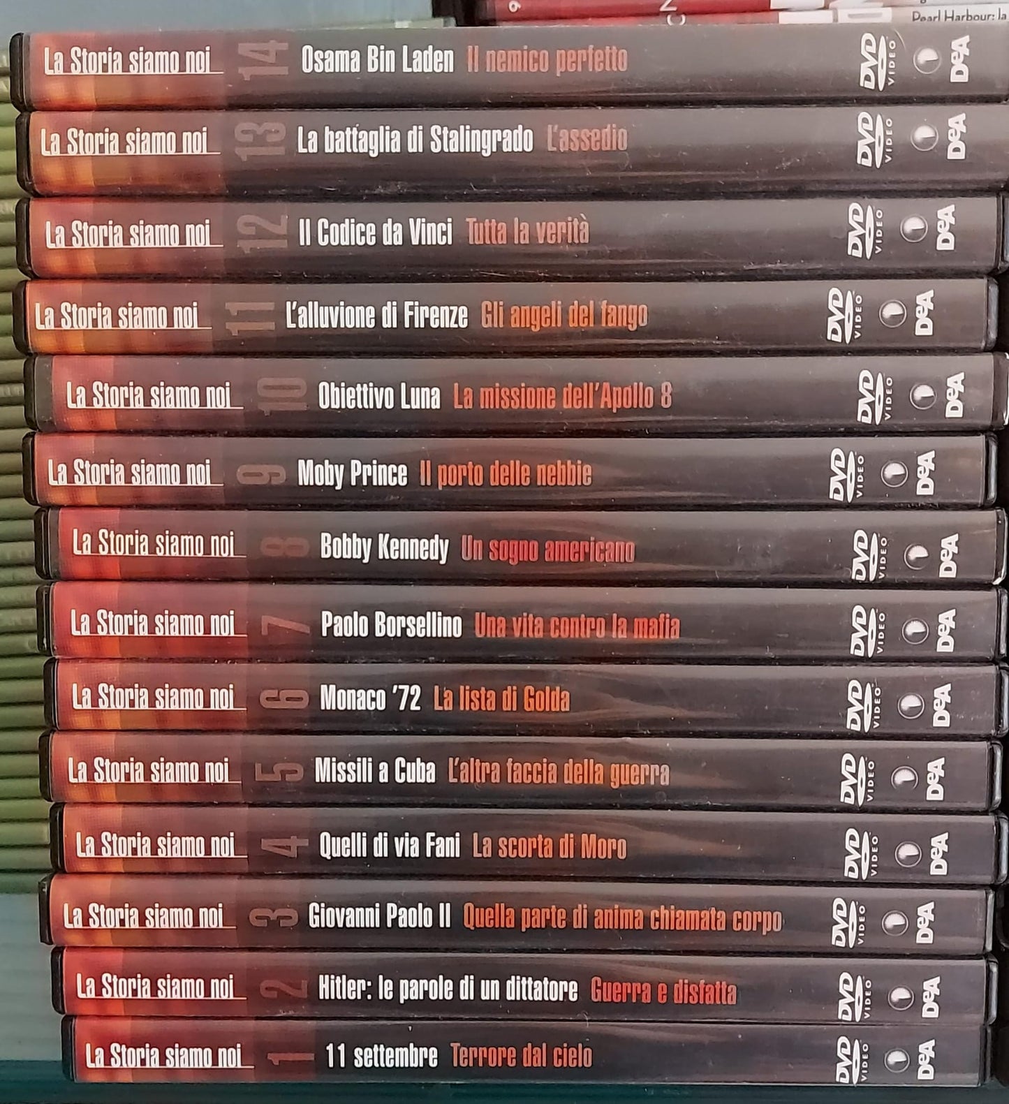 La Storia Siamo Noi - Collezione Completa 40 DVD + 40 Booklet Documentari Storici