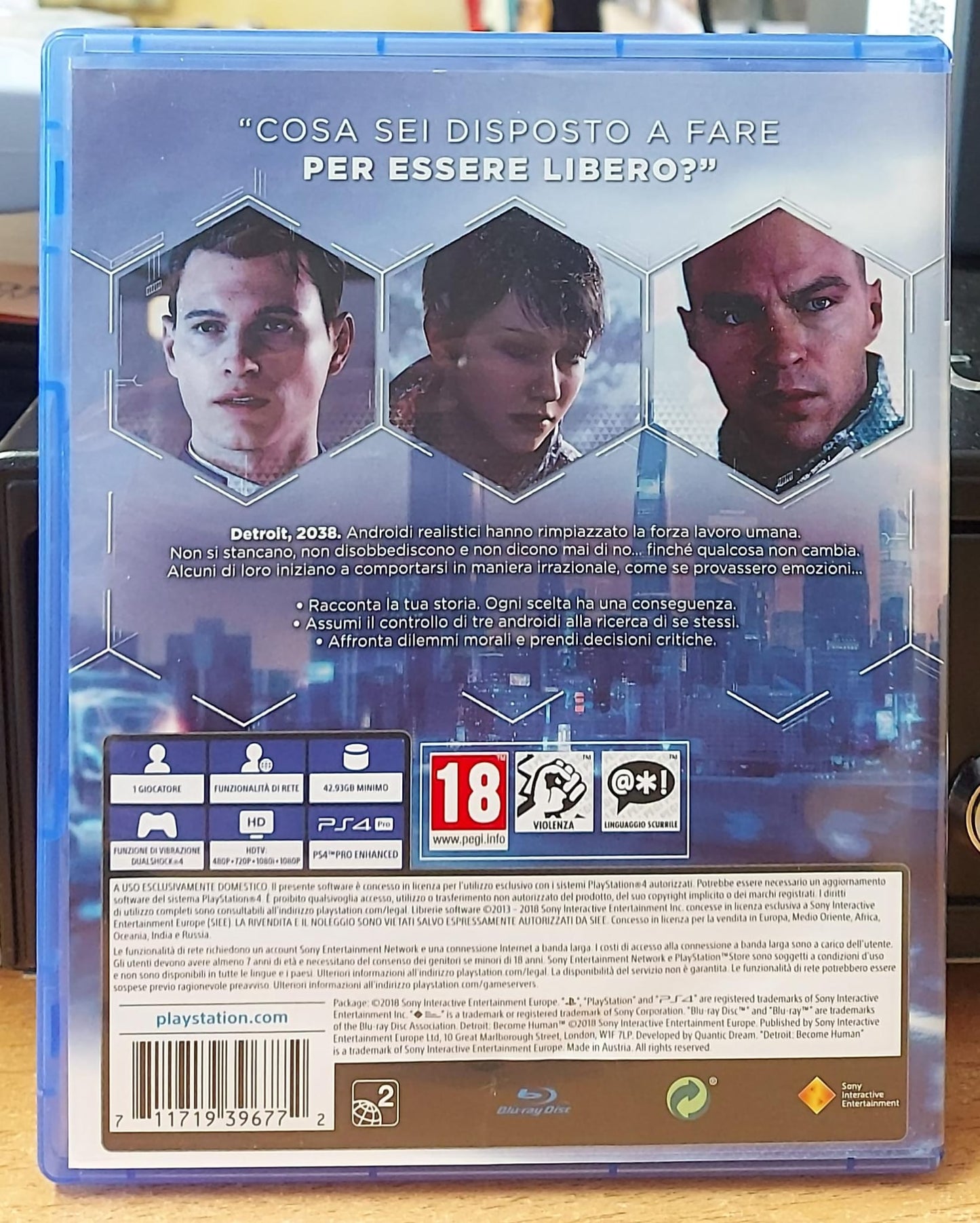 Detroit Become Human PS4 - Edizione Italiana