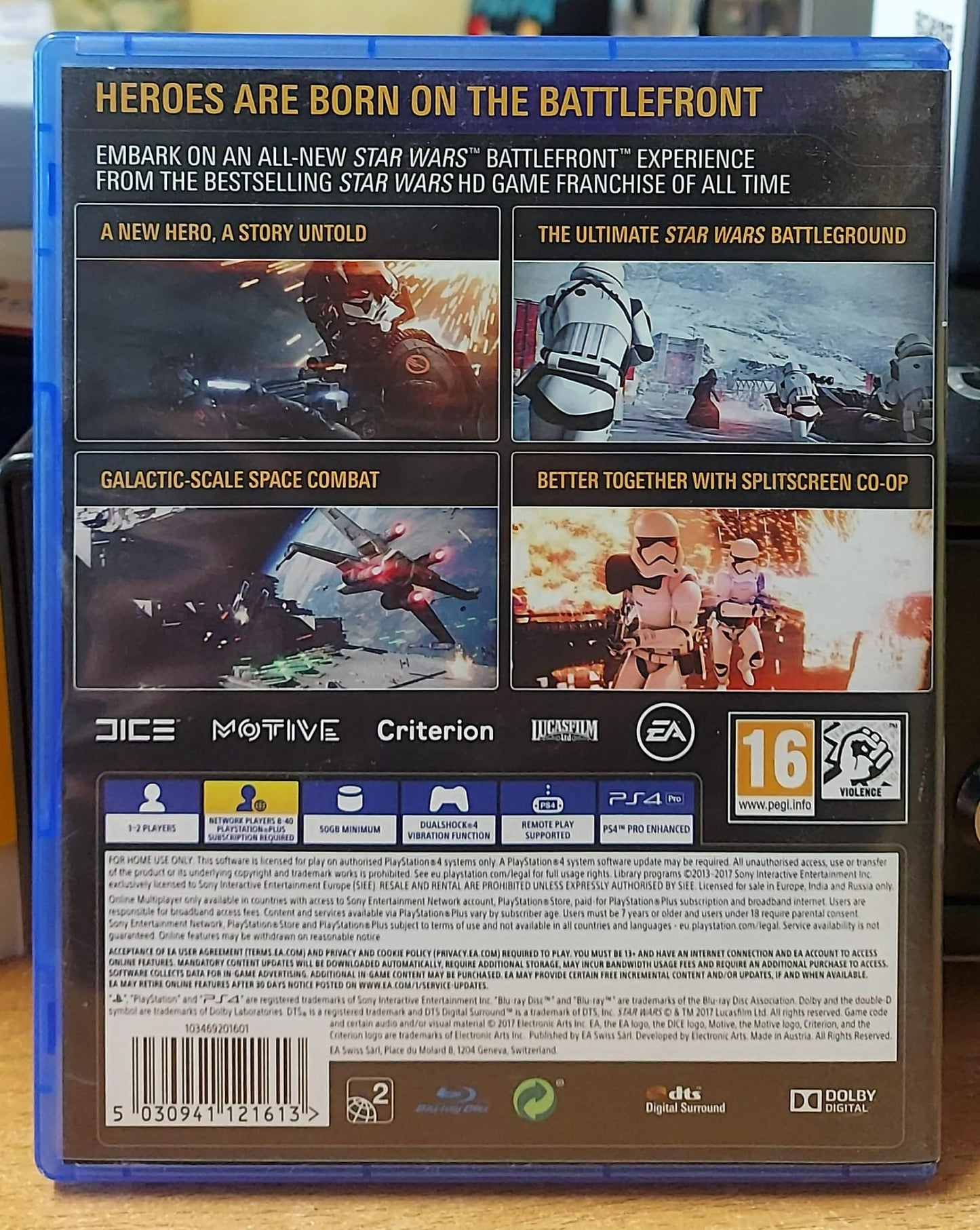 Star Wars Battlefront 2 PS4