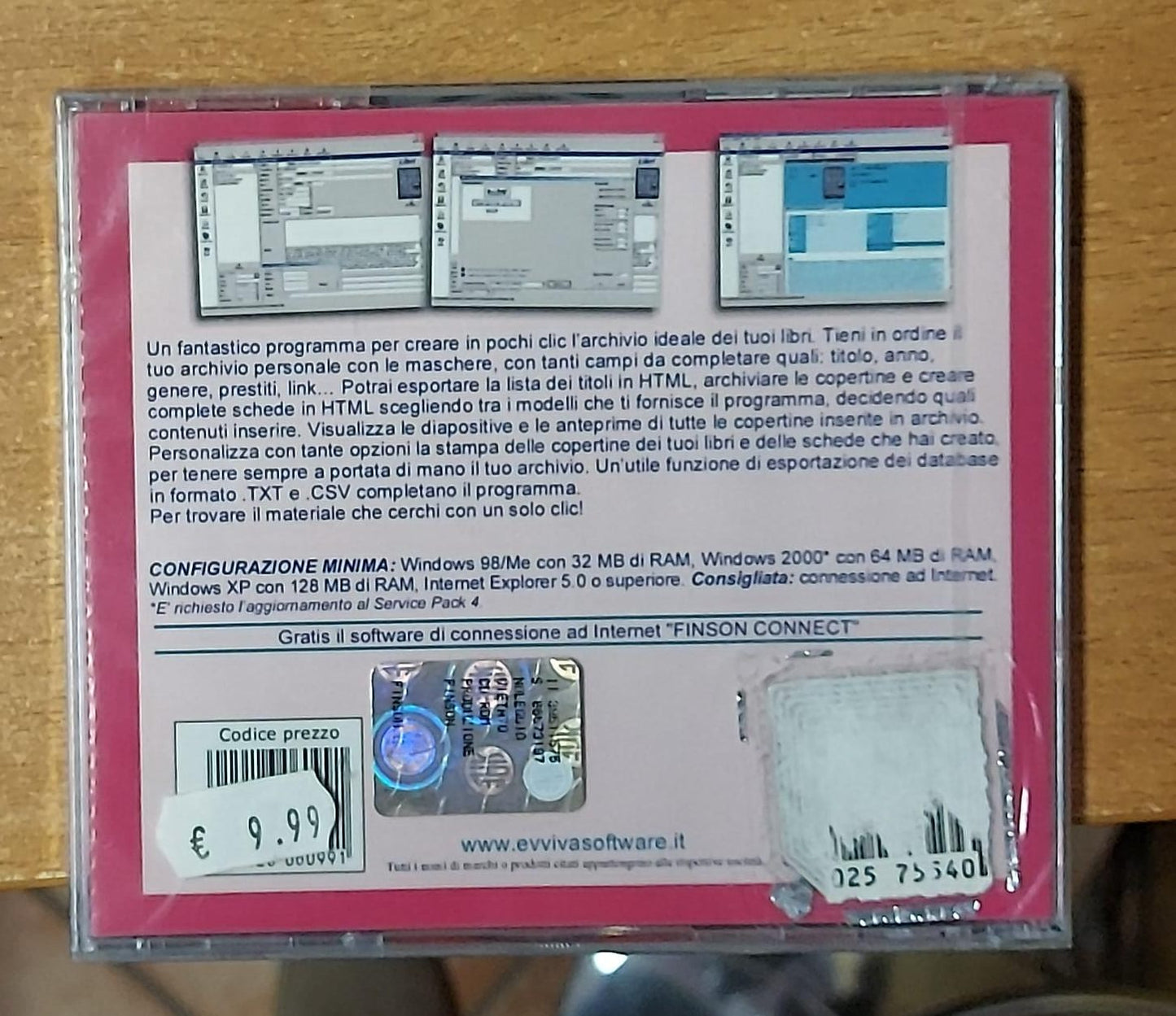 I Tuoi Libri con un Clic! 2 PC - Software Gestione Biblioteca Nuovo