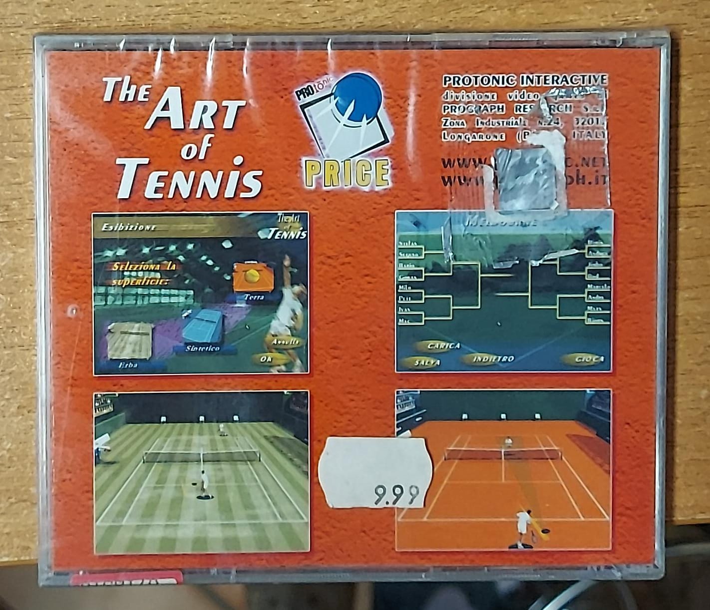 The Art of Tennis – Gioco PC Nuovo Mai Aperto