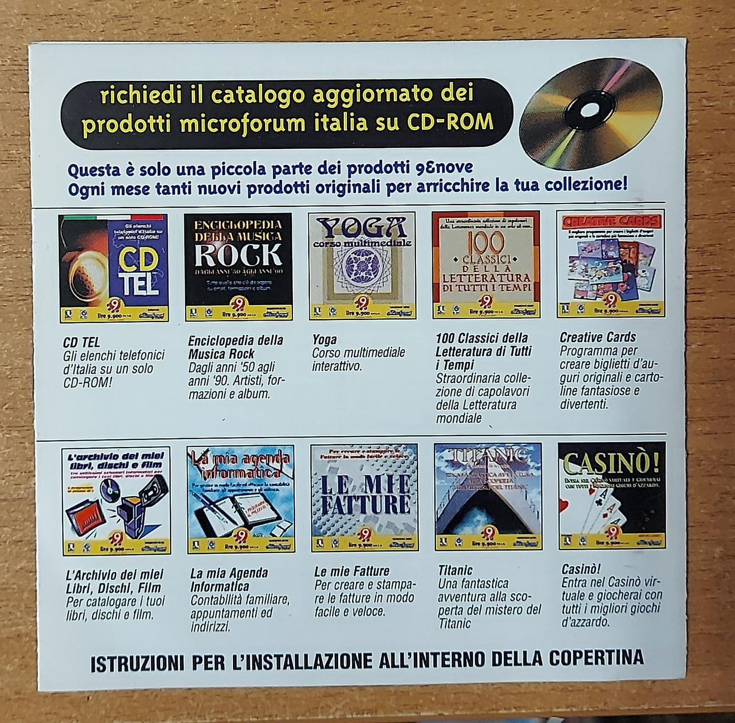 Enciclopedia della Musica Rock dagli Anni '50 agli Anni '90 – Software PC