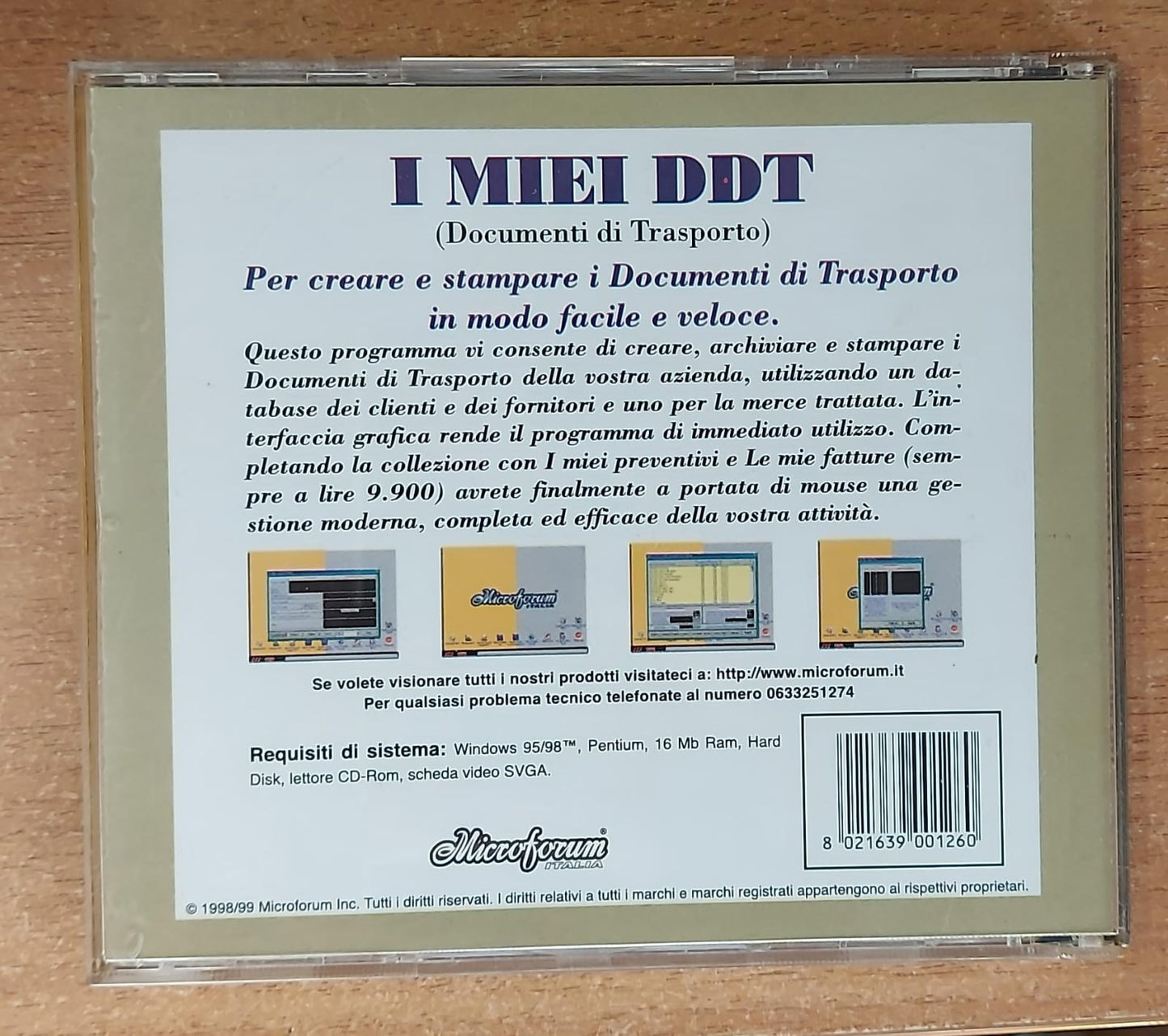 I Miei DDT (Documenti di Trasporto) – Software PC (Usato)
