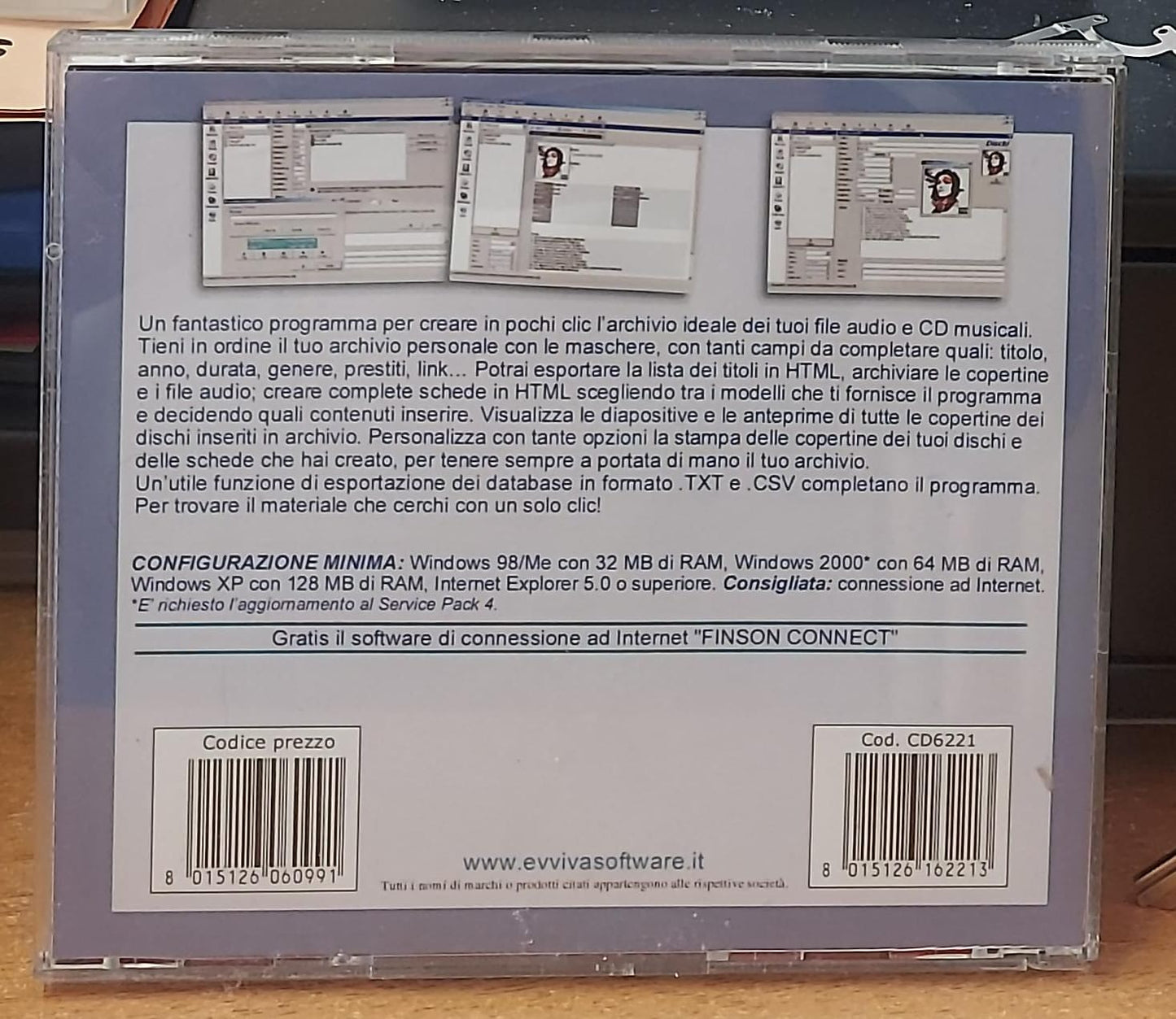 I Tuoi Dischi con un Clic! 2 – Software PC Usato