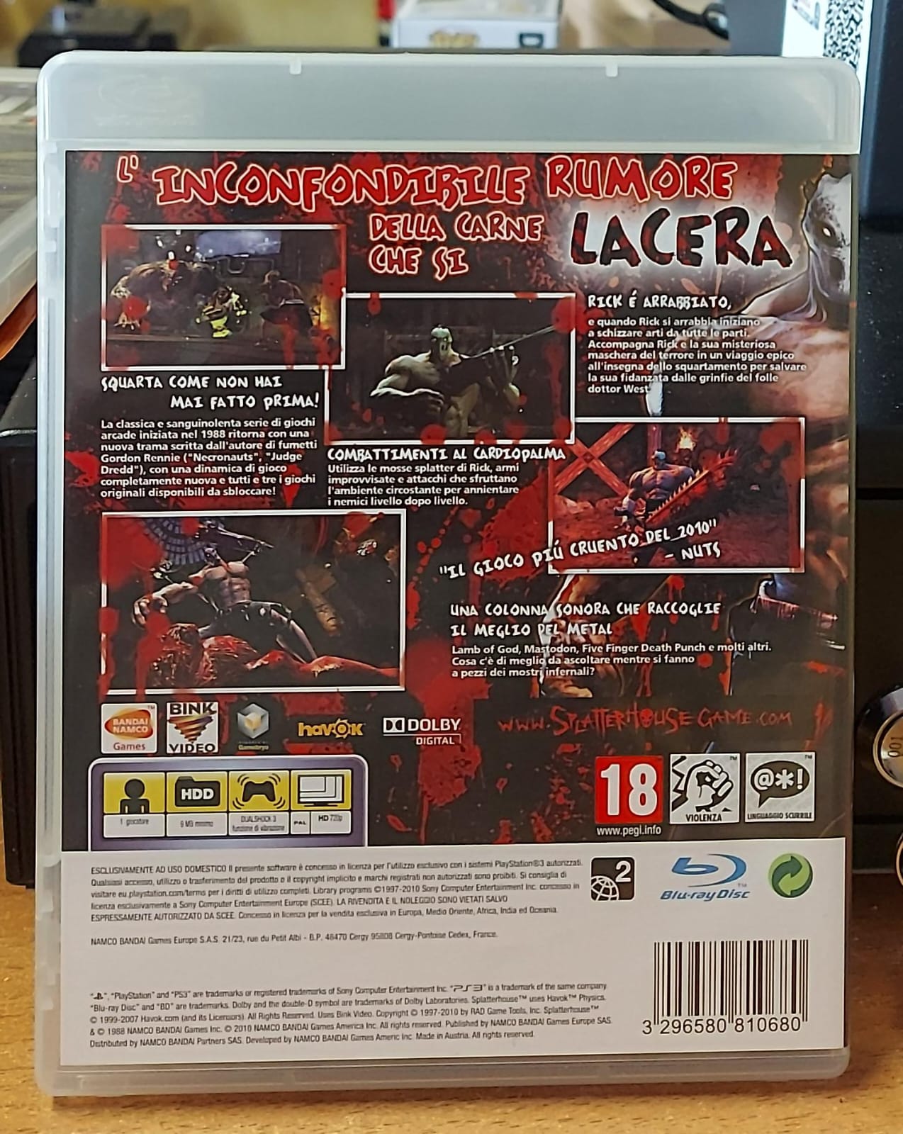 Splatterhouse – PS3 (Usato)