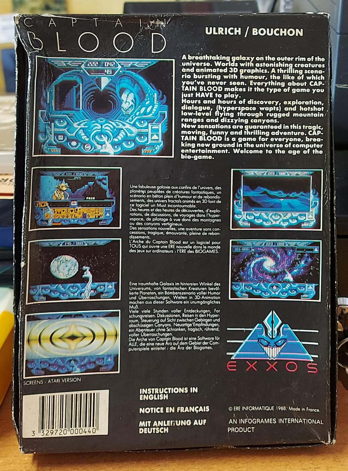 Captain Blood – Gioco per Commodore 64 (C64) Usato