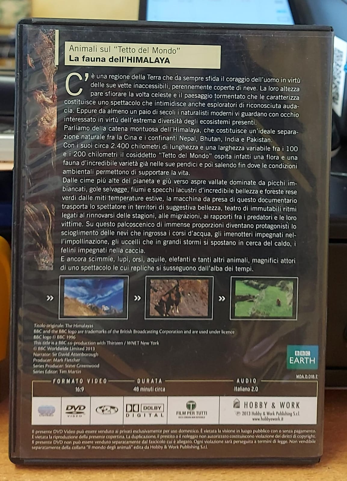 LA FAUNA DELL'HIMALAYA - Il Mondo degli Animali BBC | DVD Usato