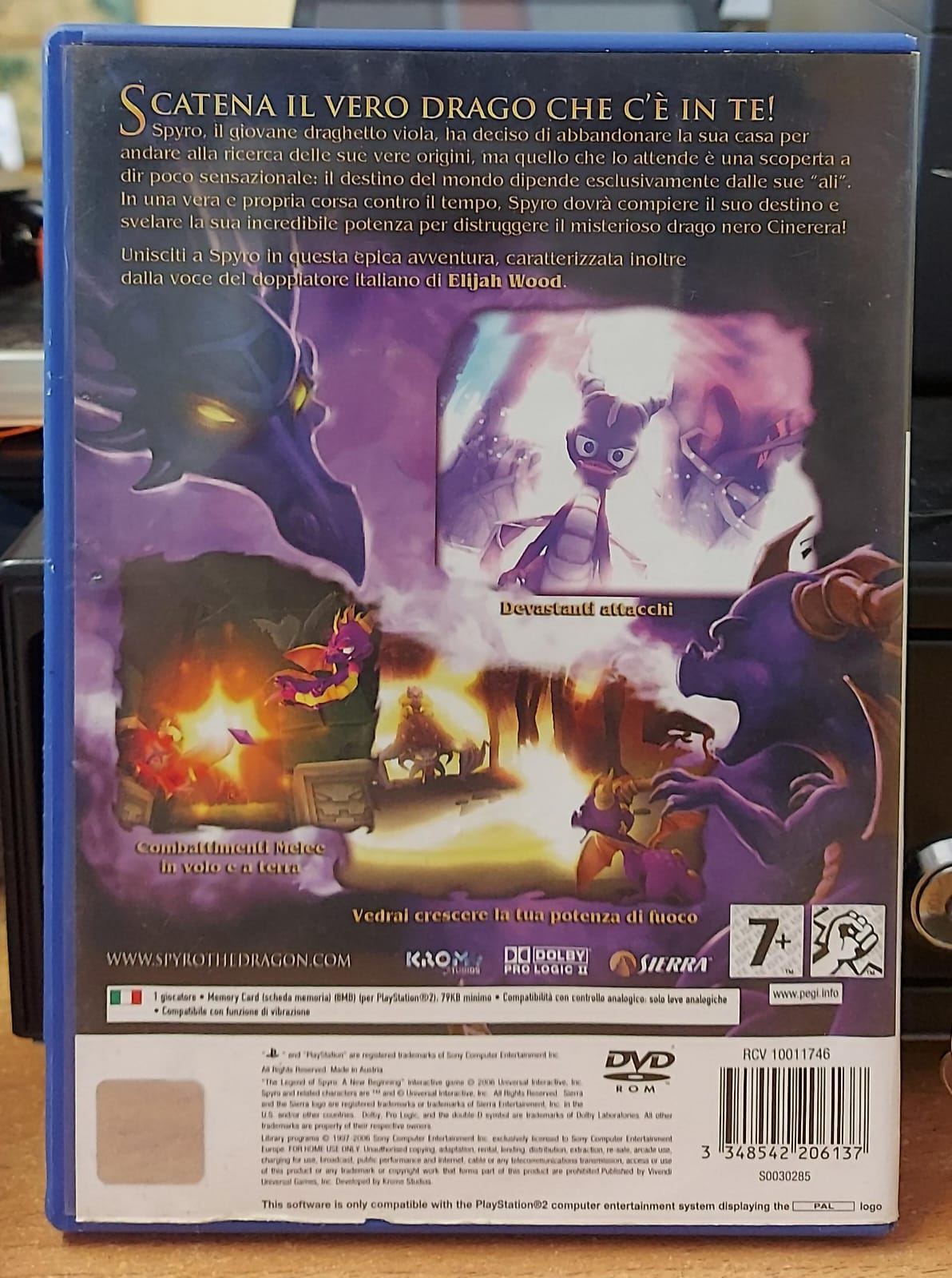 The Legend of Spyro: A New Beginning – PS2 (Usato)