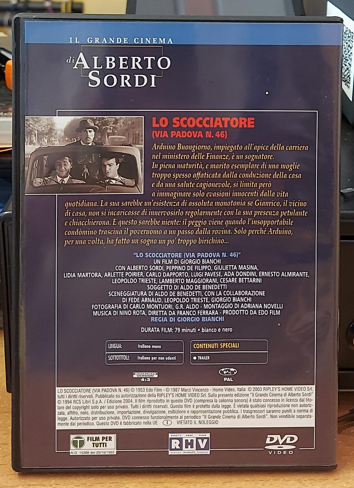 Lo Scocciatore – DVD (Usato)