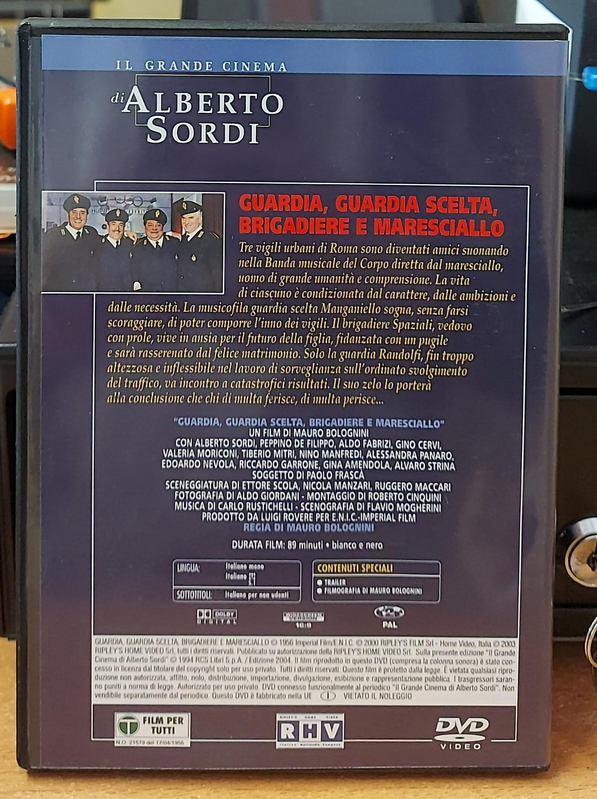 Guardia, Guardia Scelta, Brigadiere e Maresciallo – DVD (Usato)
