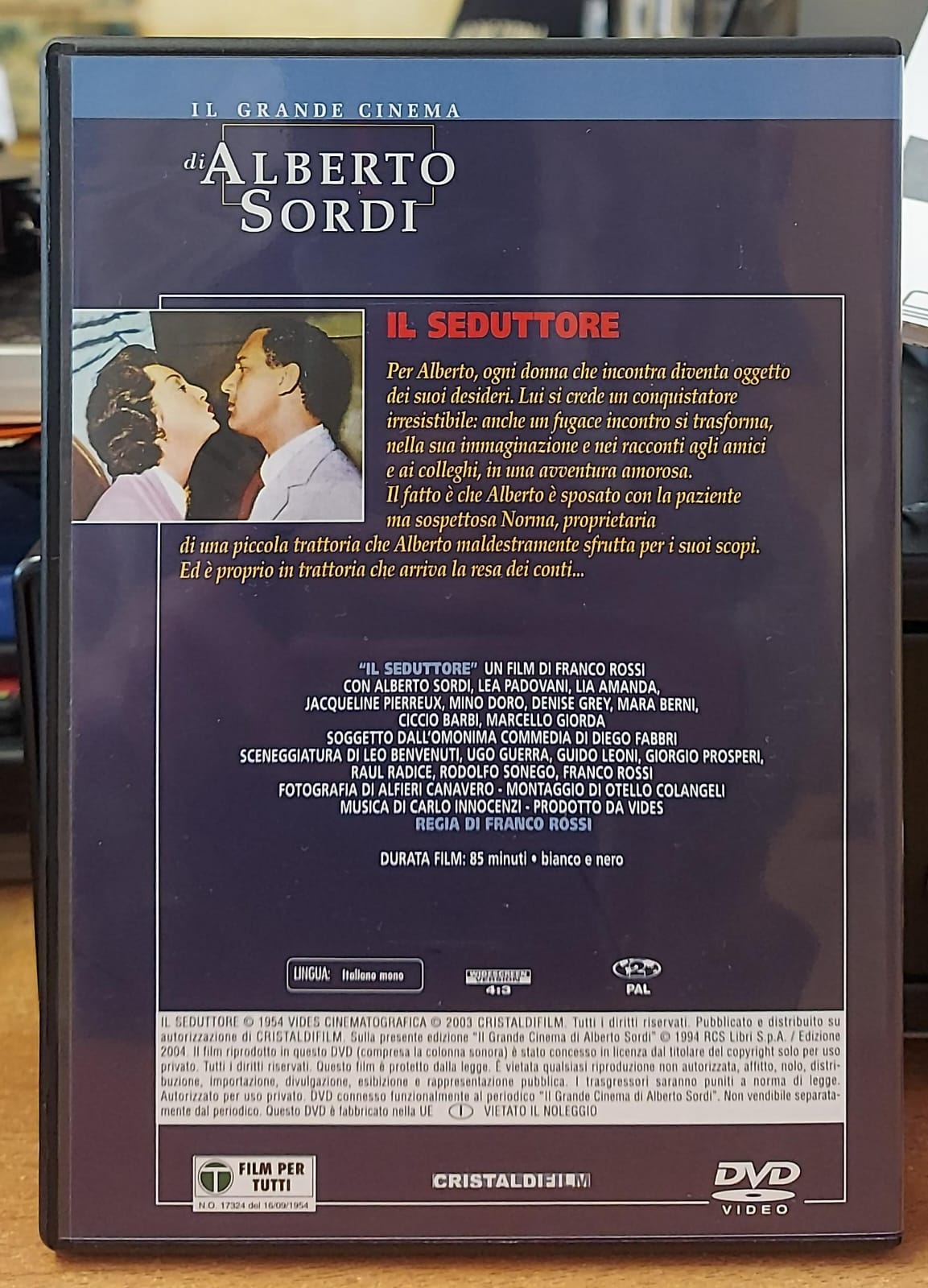 IL SEDUTTORE – DVD Commedia Italiana