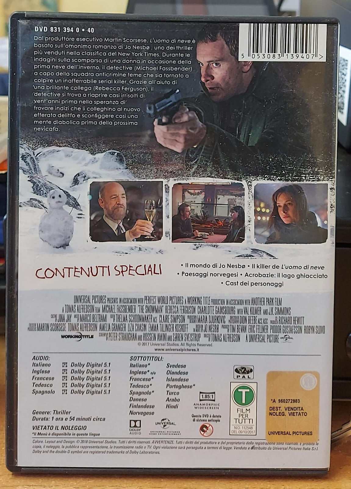 L’Uomo di Neve – DVD Usato