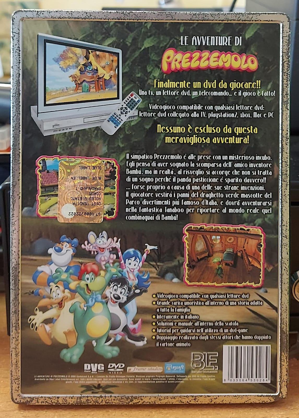 Le Avventure di Prezzemolo – Volume 1 DVD Interattivo Usato con Steelbook