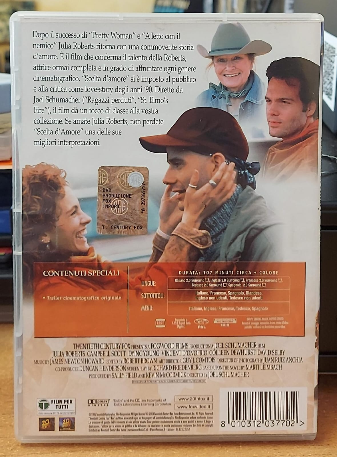 Scelta d'Amore – La Storia di Hilary e Victor DVD Usato