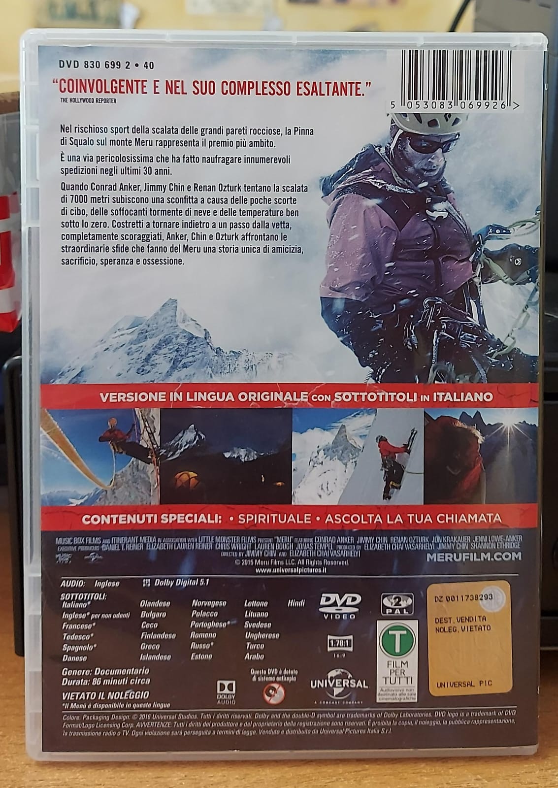 Meru – DVD Documentario Usato