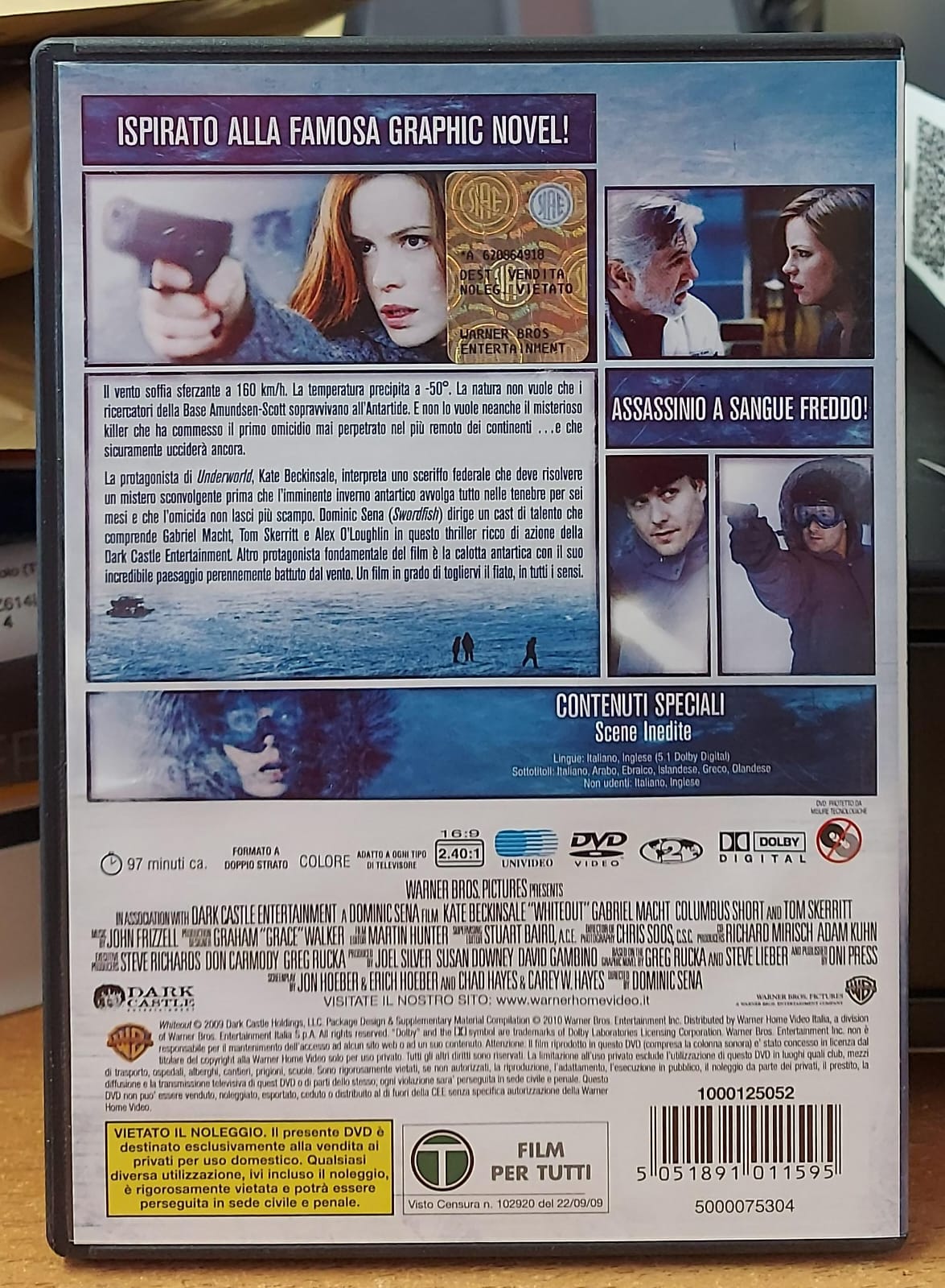 Whiteout - Incubo Bianco DVD Usato