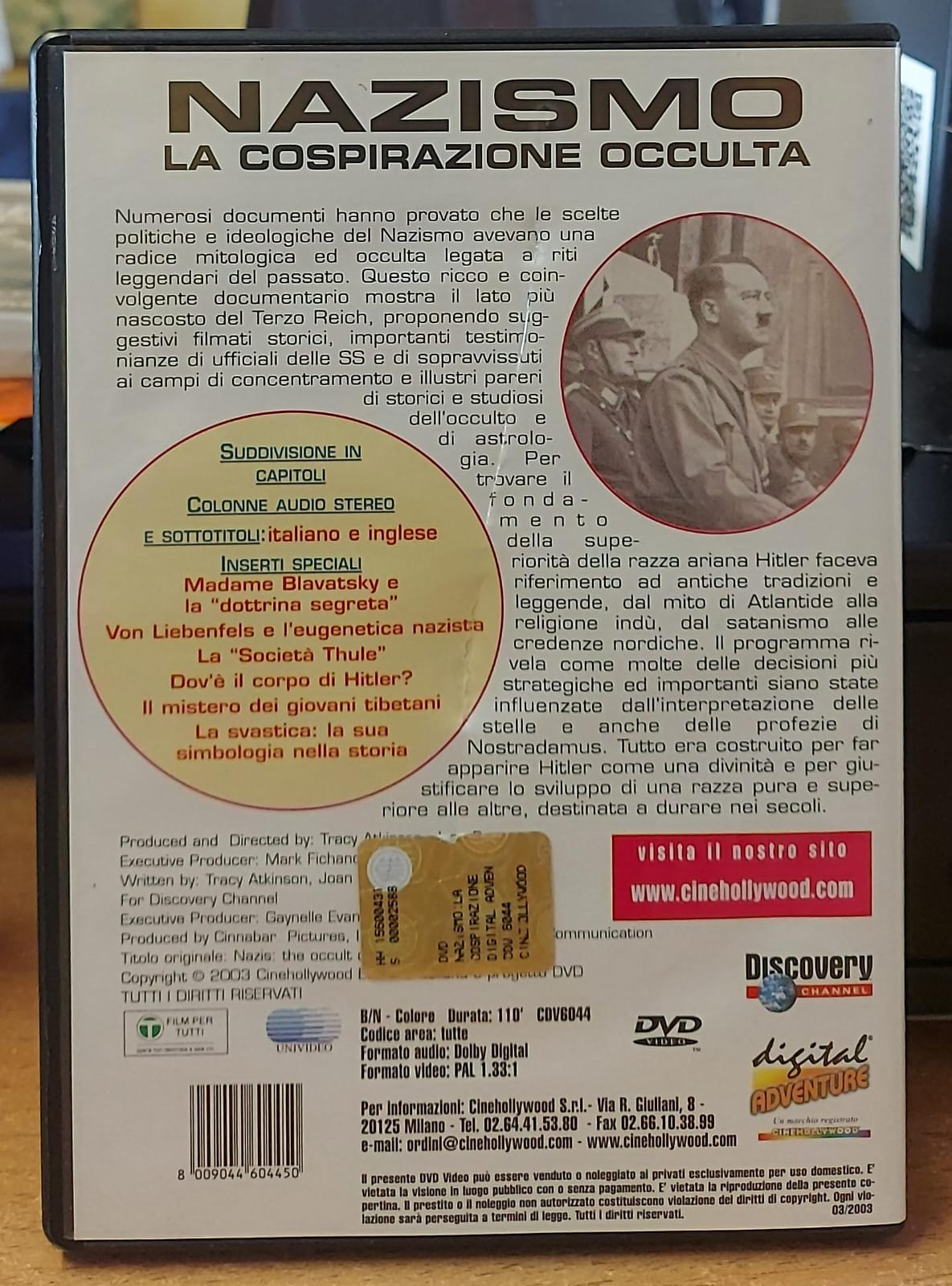 Nazismo – La Cospirazione Occulta | DVD Documentario