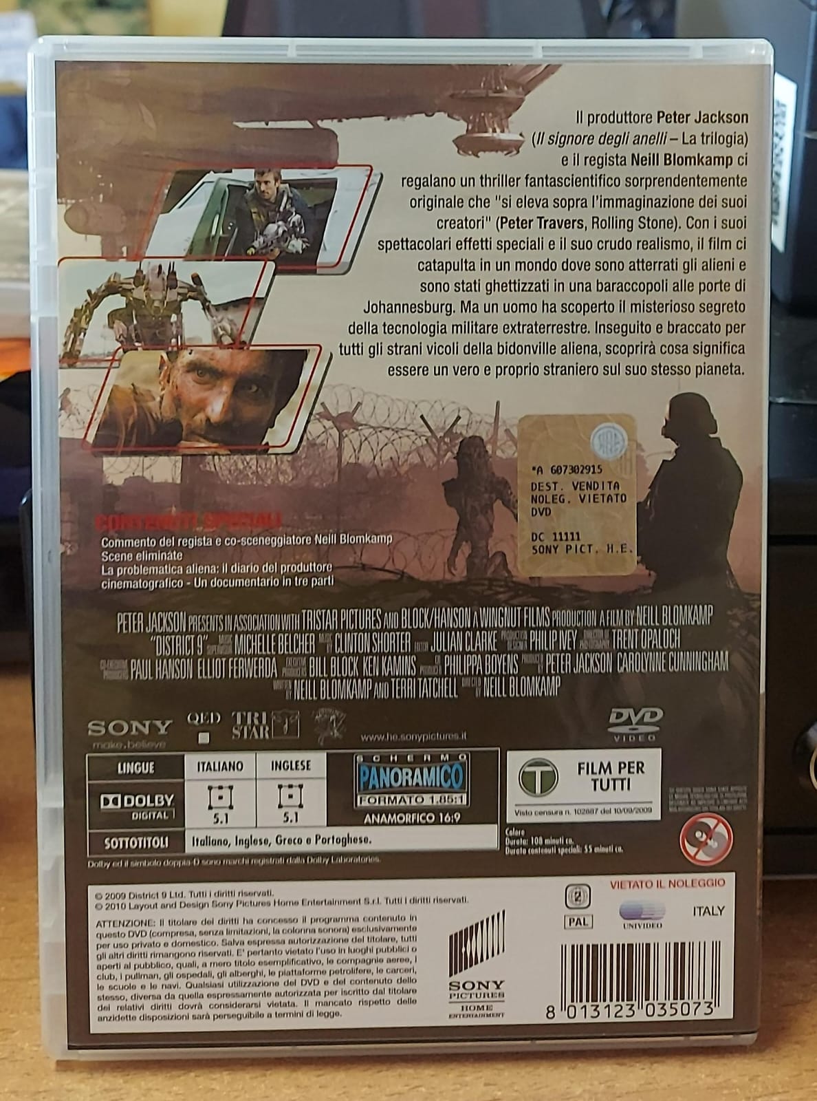 District 9 – DVD | Neill Blomkamp | Fantascienza