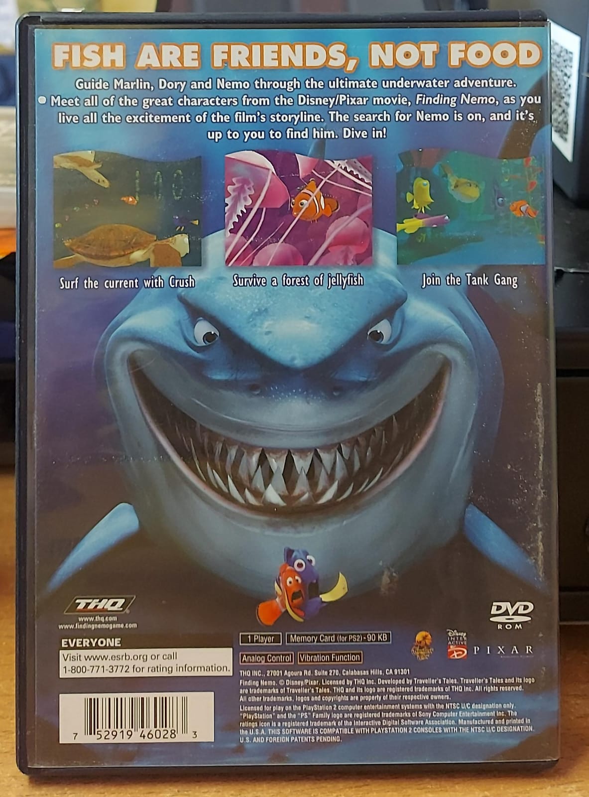 Finding Nemo – Gioco PS2 | Edizione NTSC (USA/JAP)