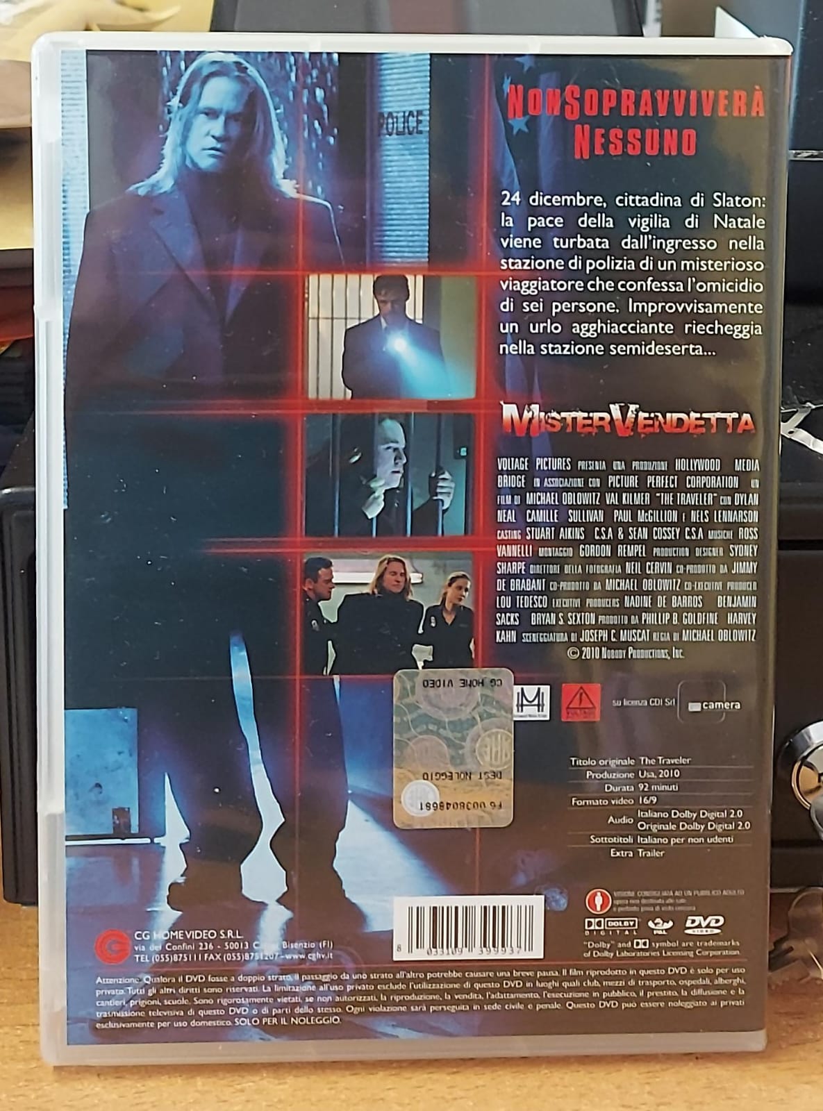 Mister Vendetta DVD Usato | Val Kilmer | Azione Thriller