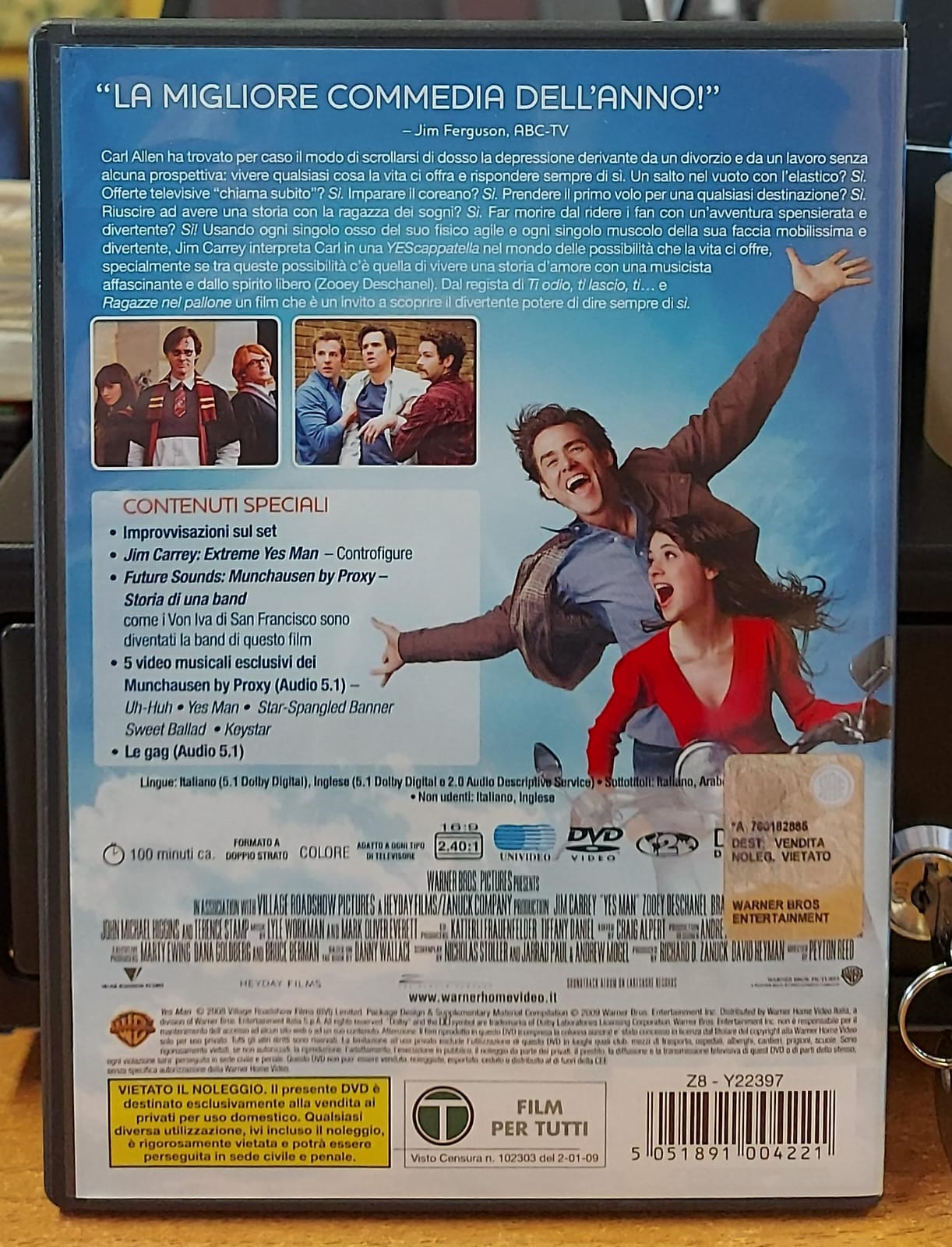Yes Man (2008) - DVD Usato